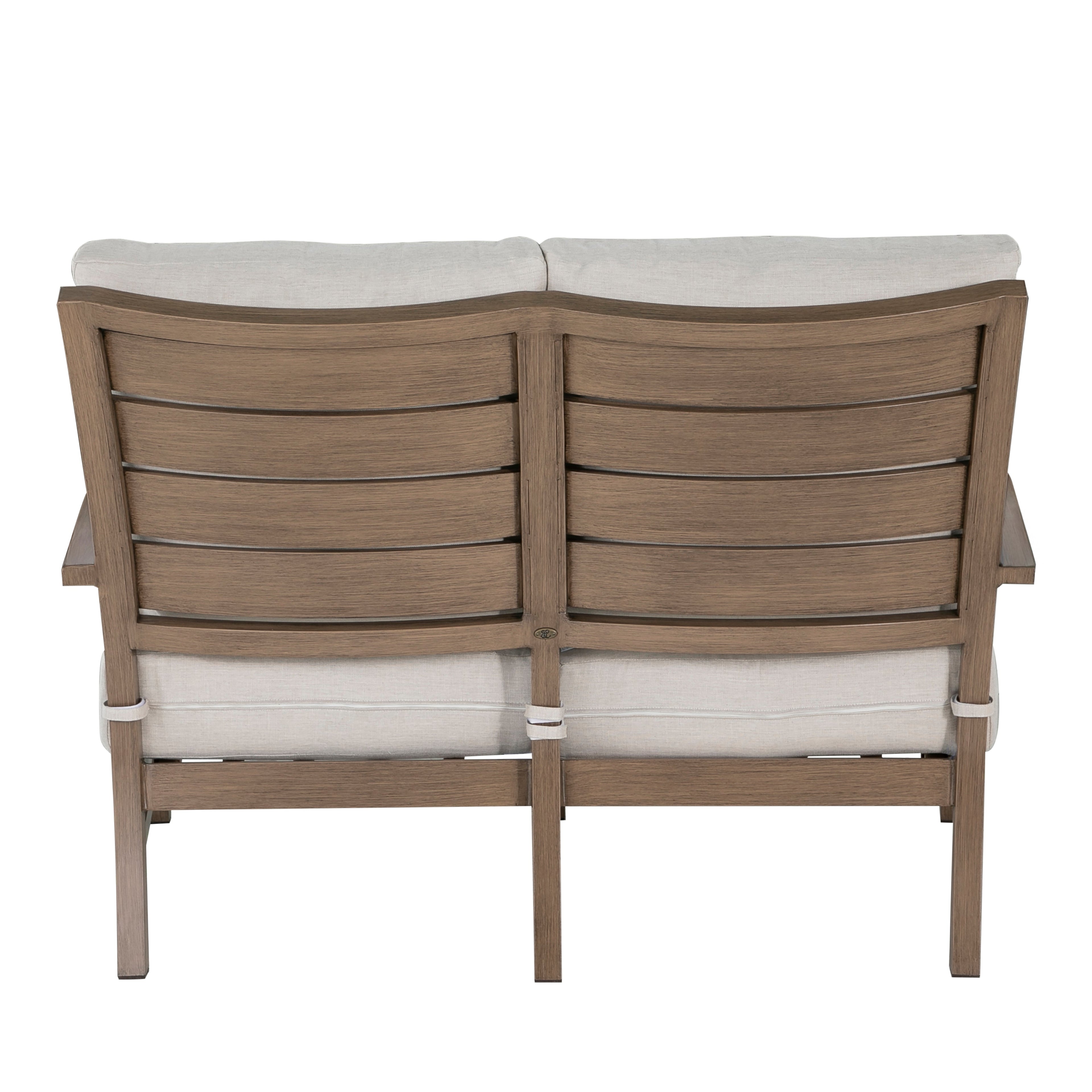 Charleston Aluminum Outdoor Loveseat