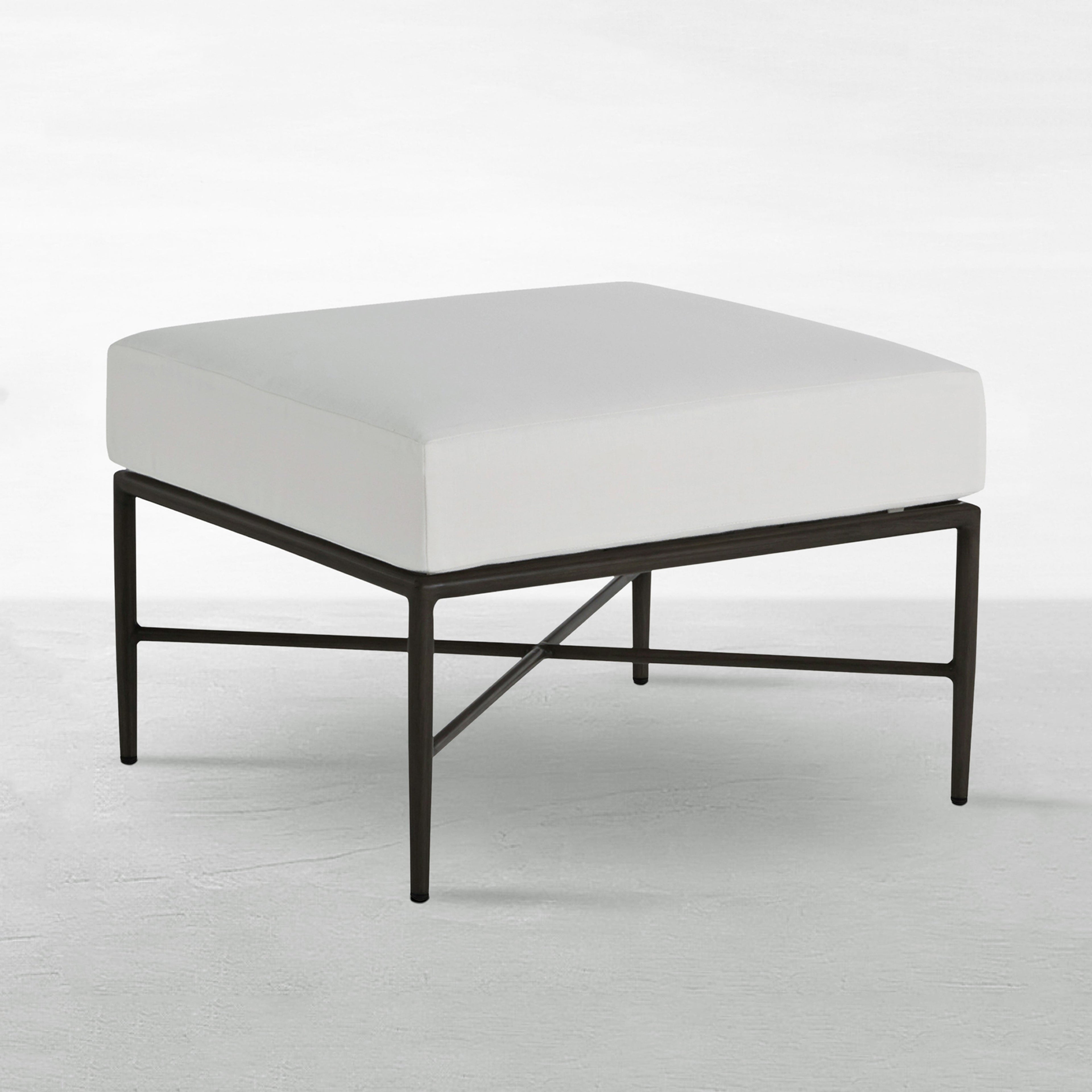 Carmel Aluminum Outdoor Ottoman