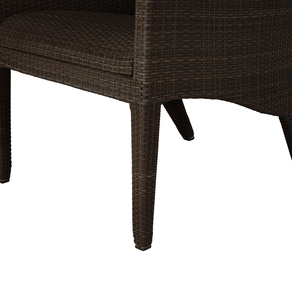Athena Plus Woven Wicker Euro Lounge Chair