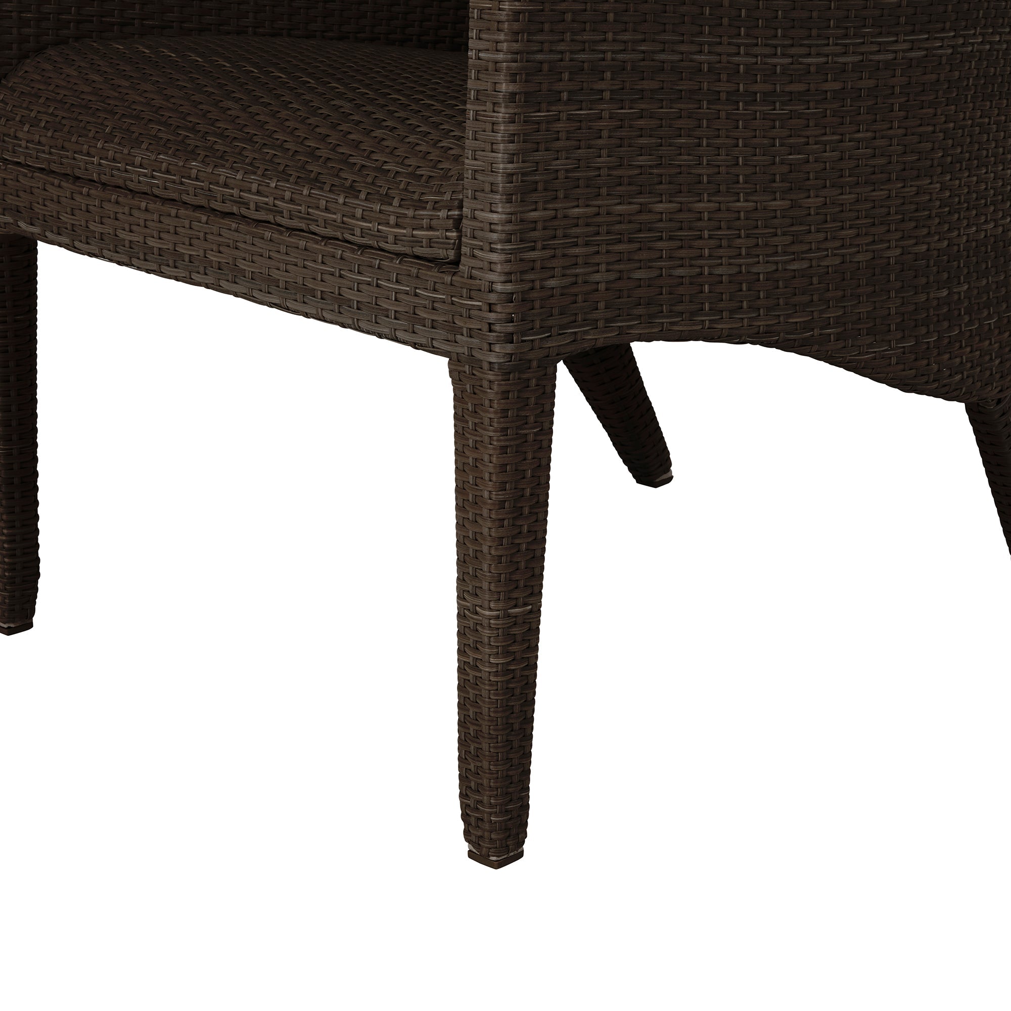 Athena Plus Woven Wicker Euro Lounge Chair