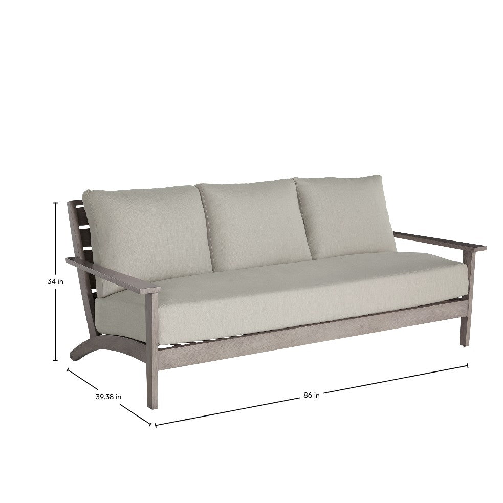 Kennebunkport Aluminum Outdoor Sofa