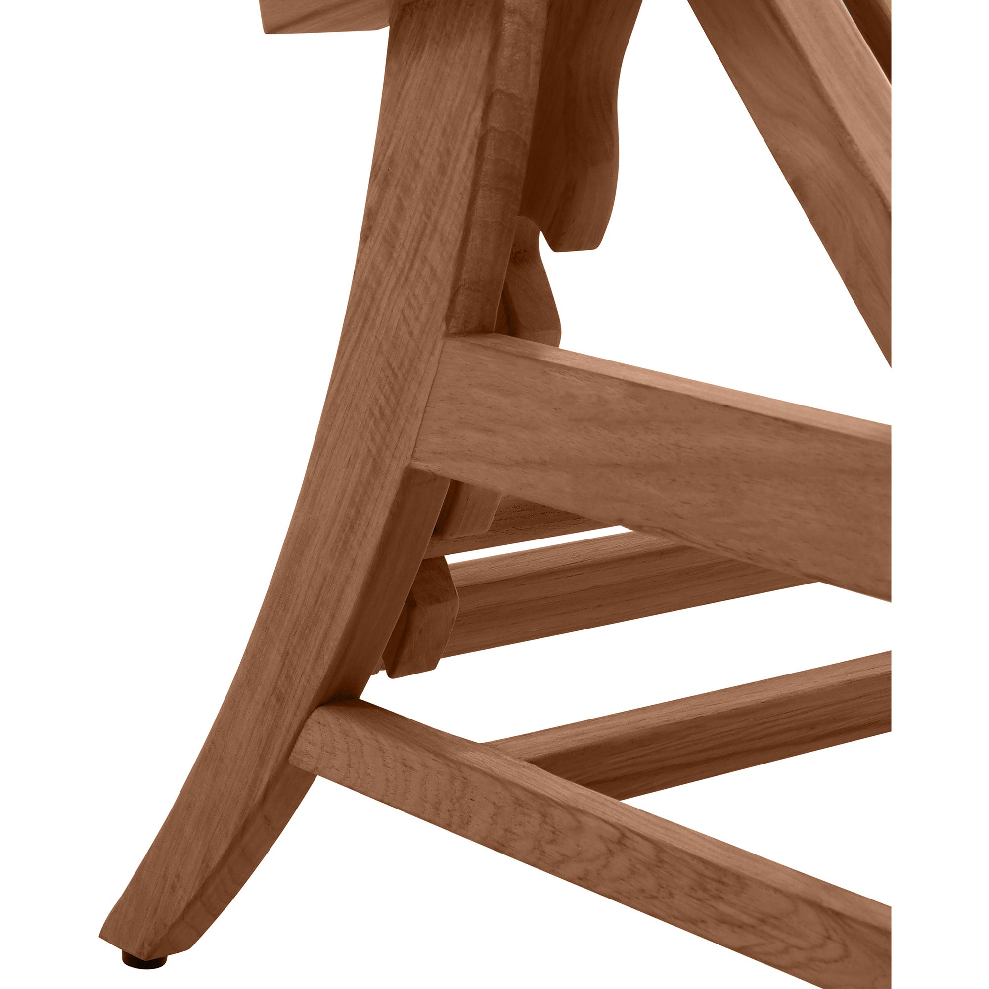 Croquet Teak Outdoor Chaise Lounge