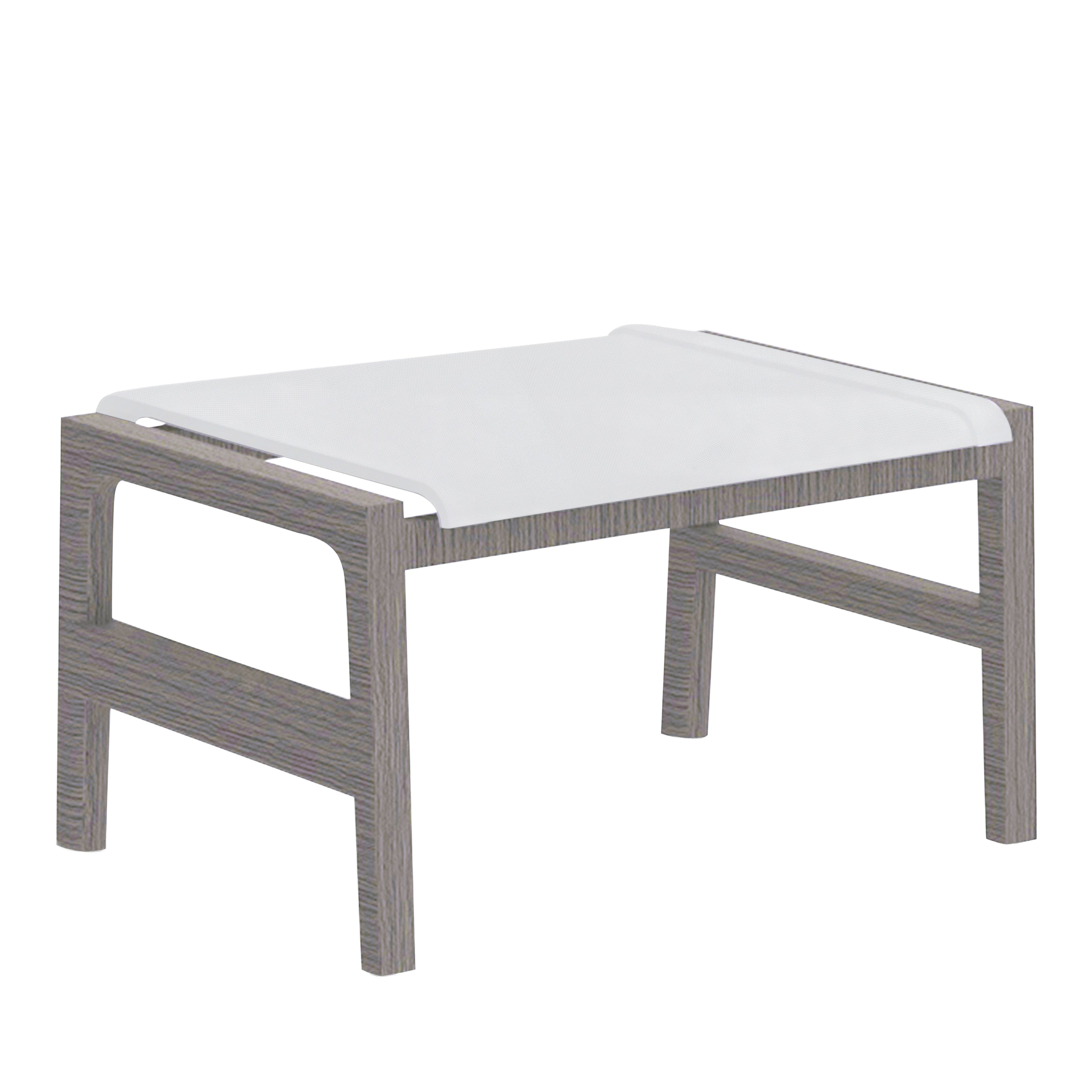 Seashore N-Dura Wood Outdoor Ottoman