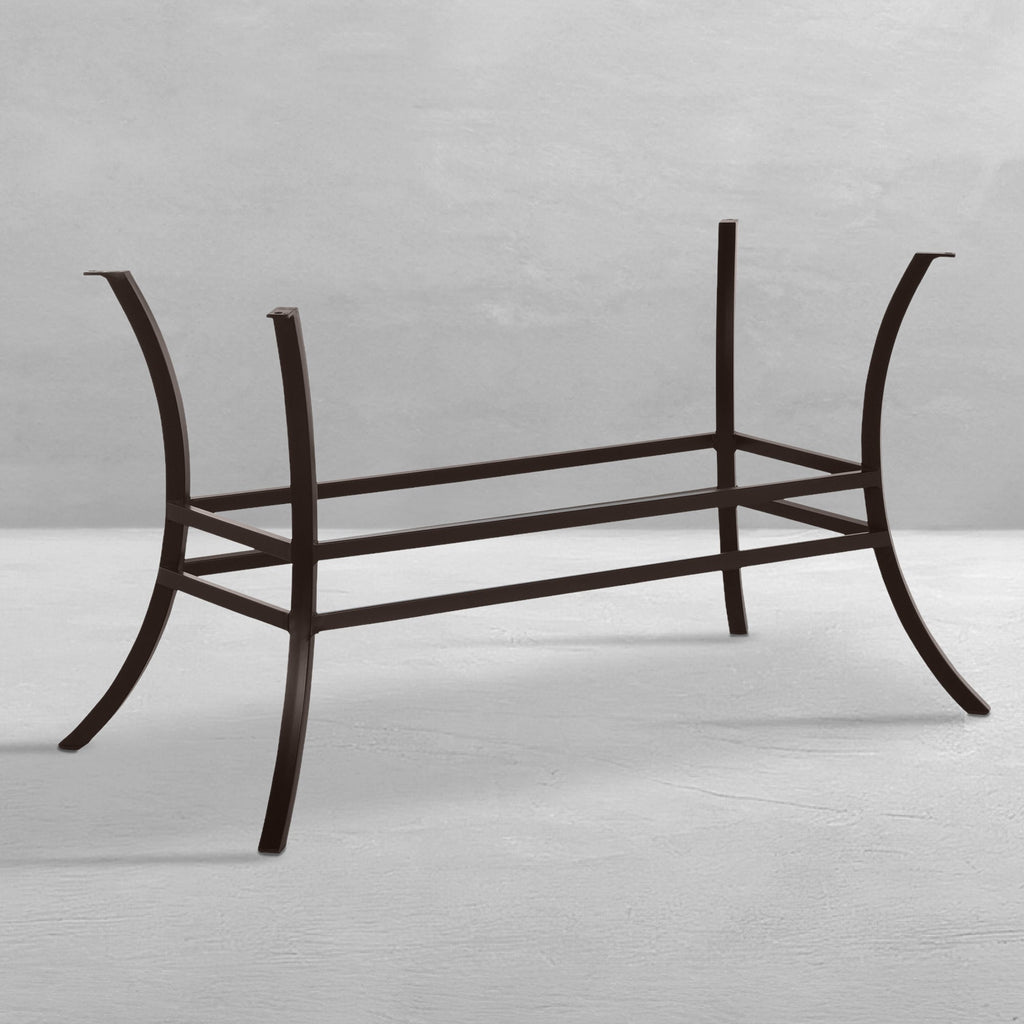 Cort Rectangle Outdoor Pedestal Table Base