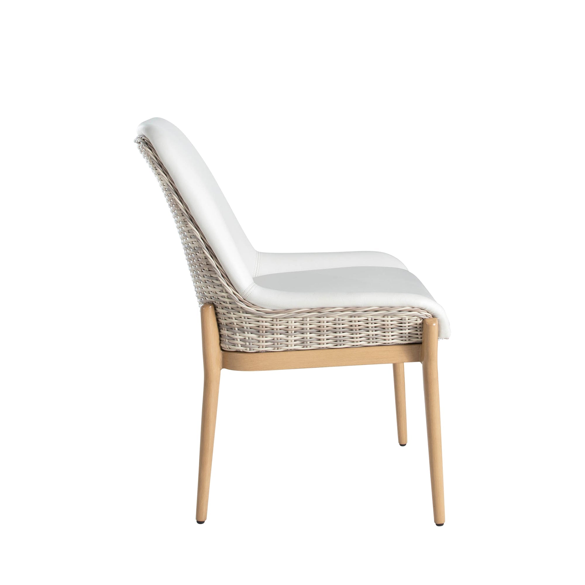 Palma N-Dura Resin Wicker Dining Side Chair