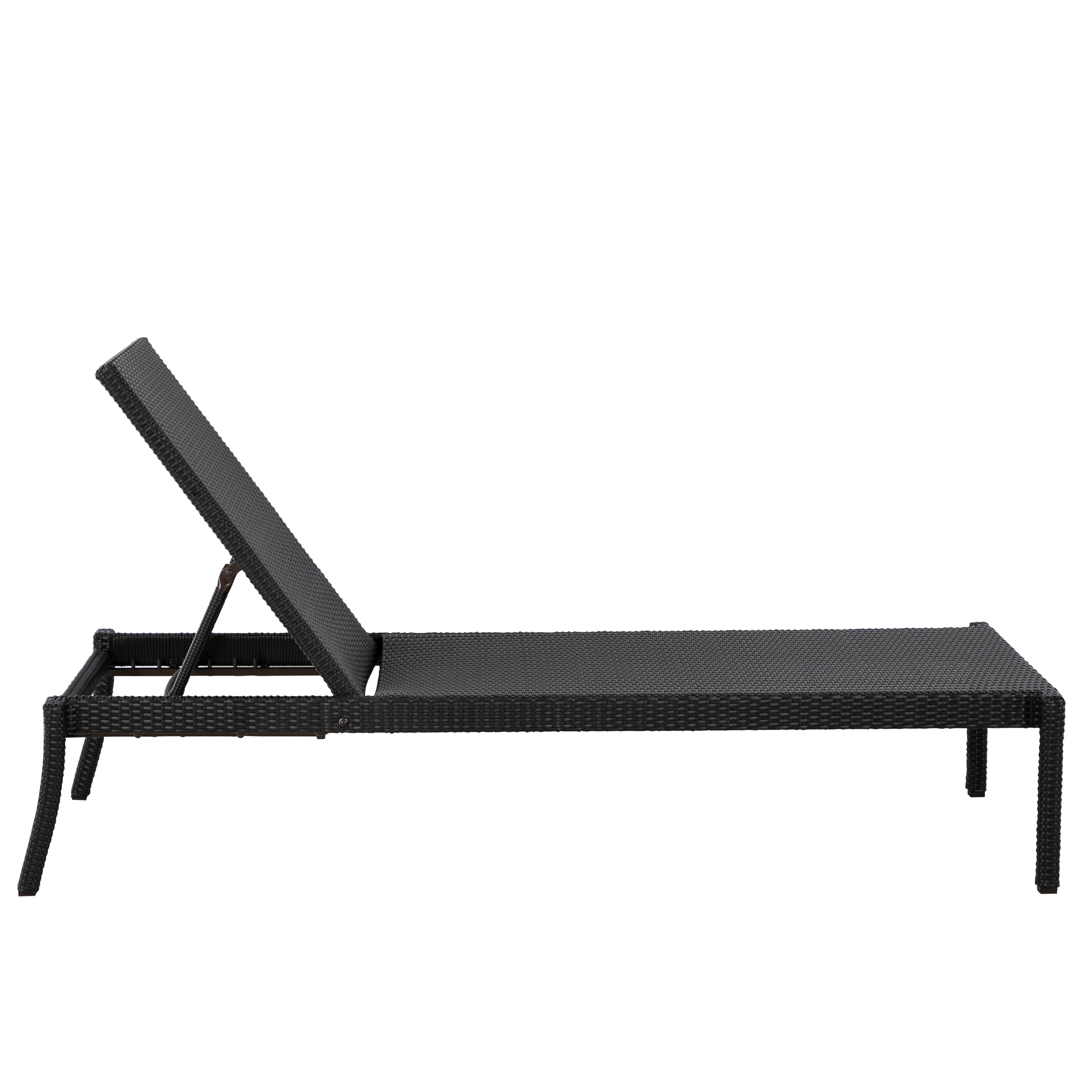 Nathan Wicker Outdoor Armless Chaise Lounge