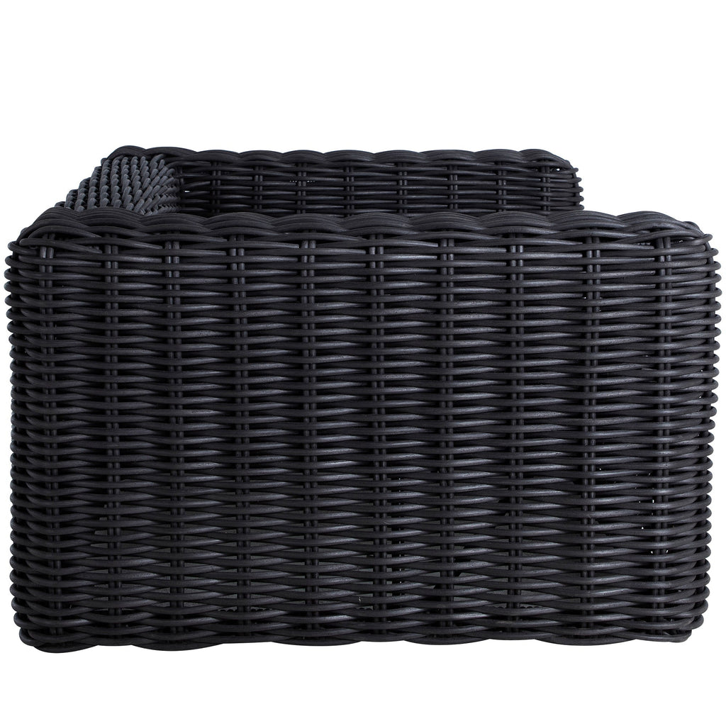 Montecito Woven Wicker Outdoor Lounge Chair