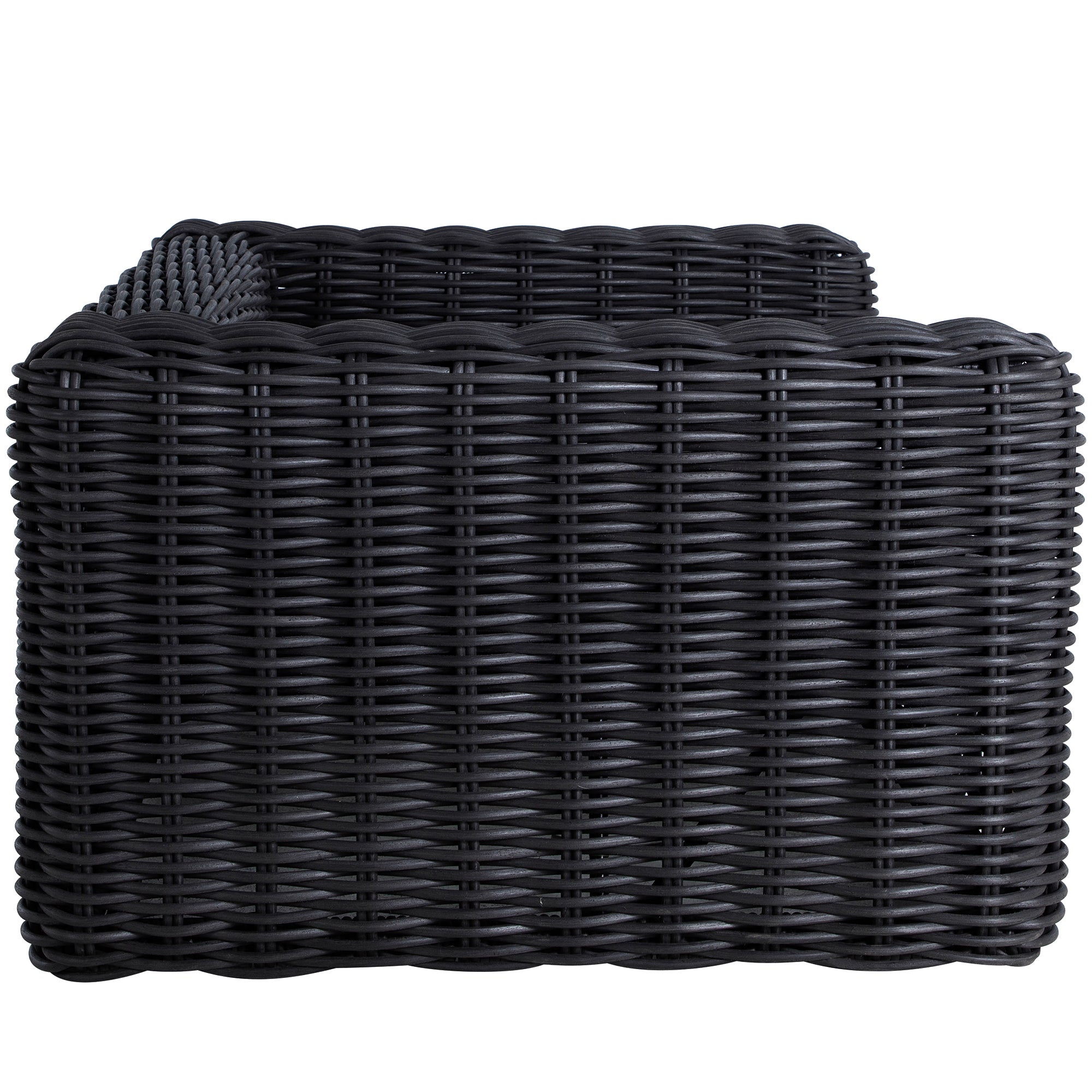Montecito Woven Wicker Outdoor Lounge Chair