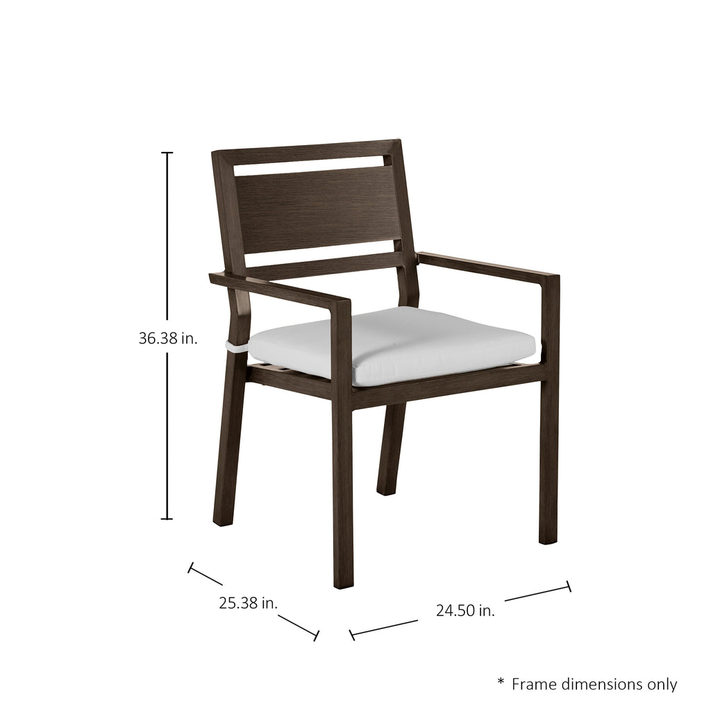 Avondale Aluminum Outdoor Arm Chair