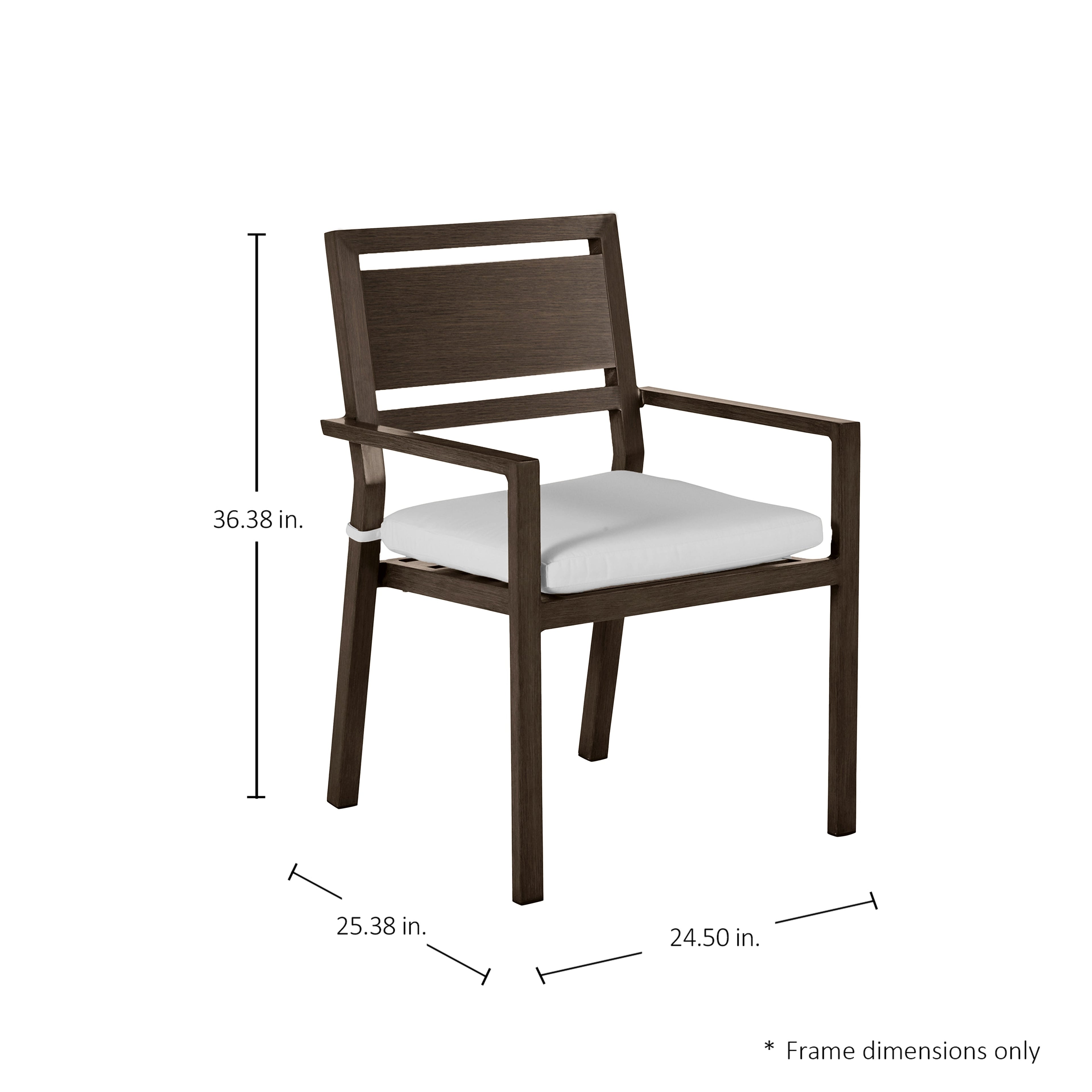 Avondale Aluminum Outdoor Arm Chair