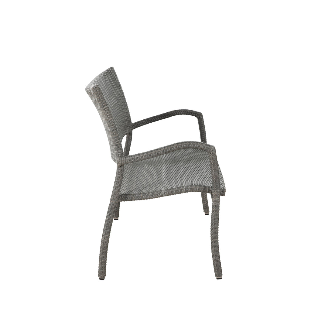 Skye N-Dura Resin Wicker Outdoor Woven Bench