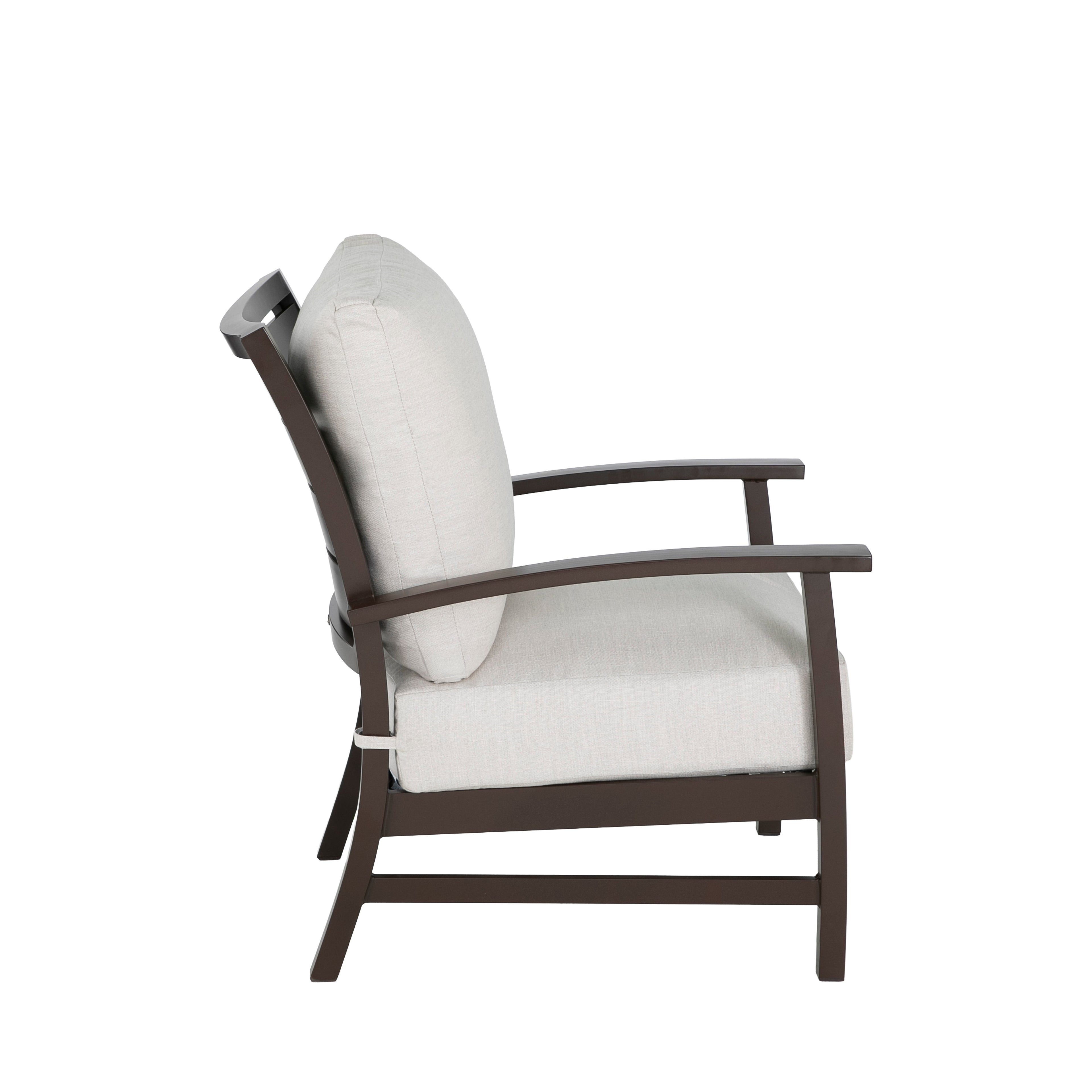 Charleston Aluminum Outdoor Lounge Chair