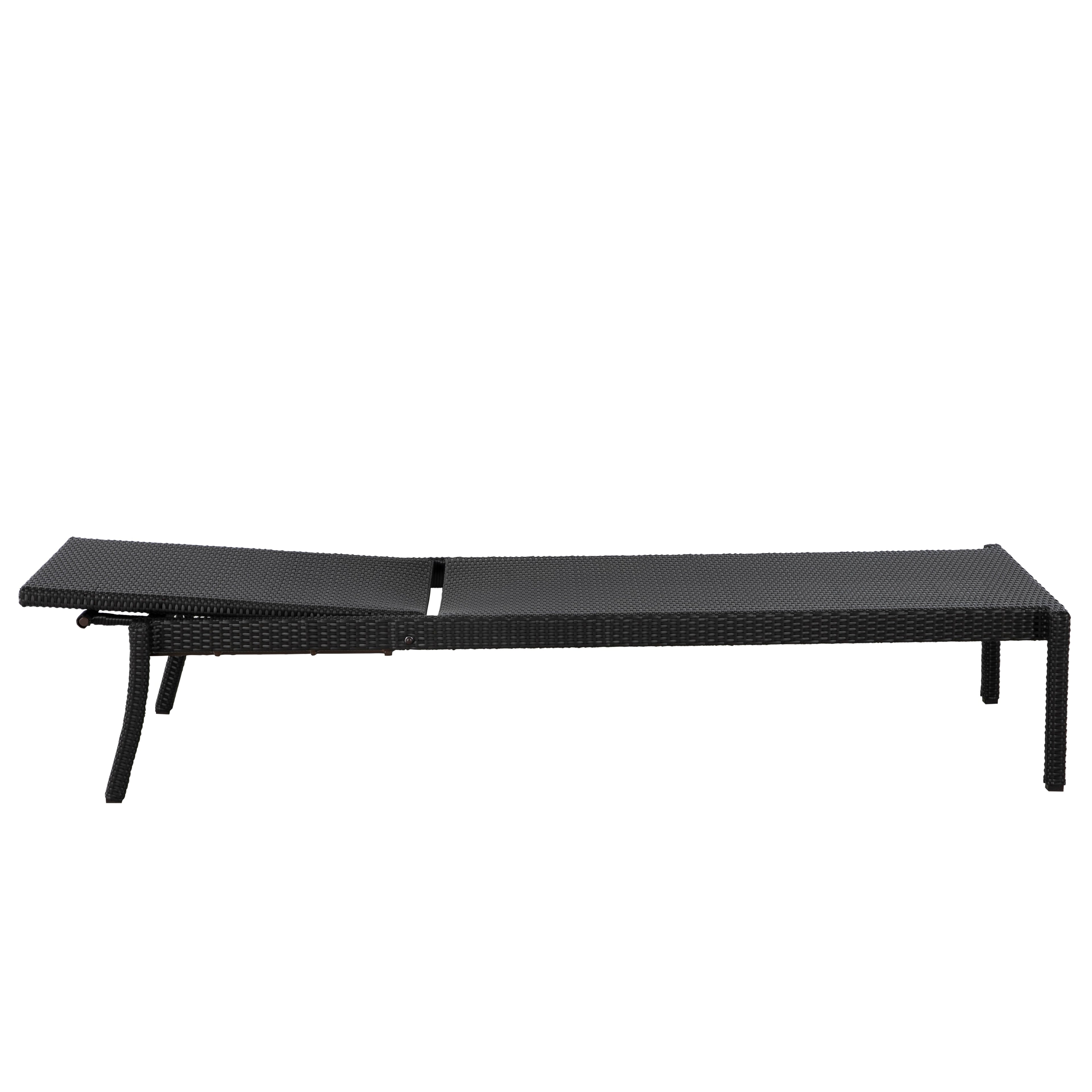 Nathan Wicker Outdoor Armless Chaise Lounge