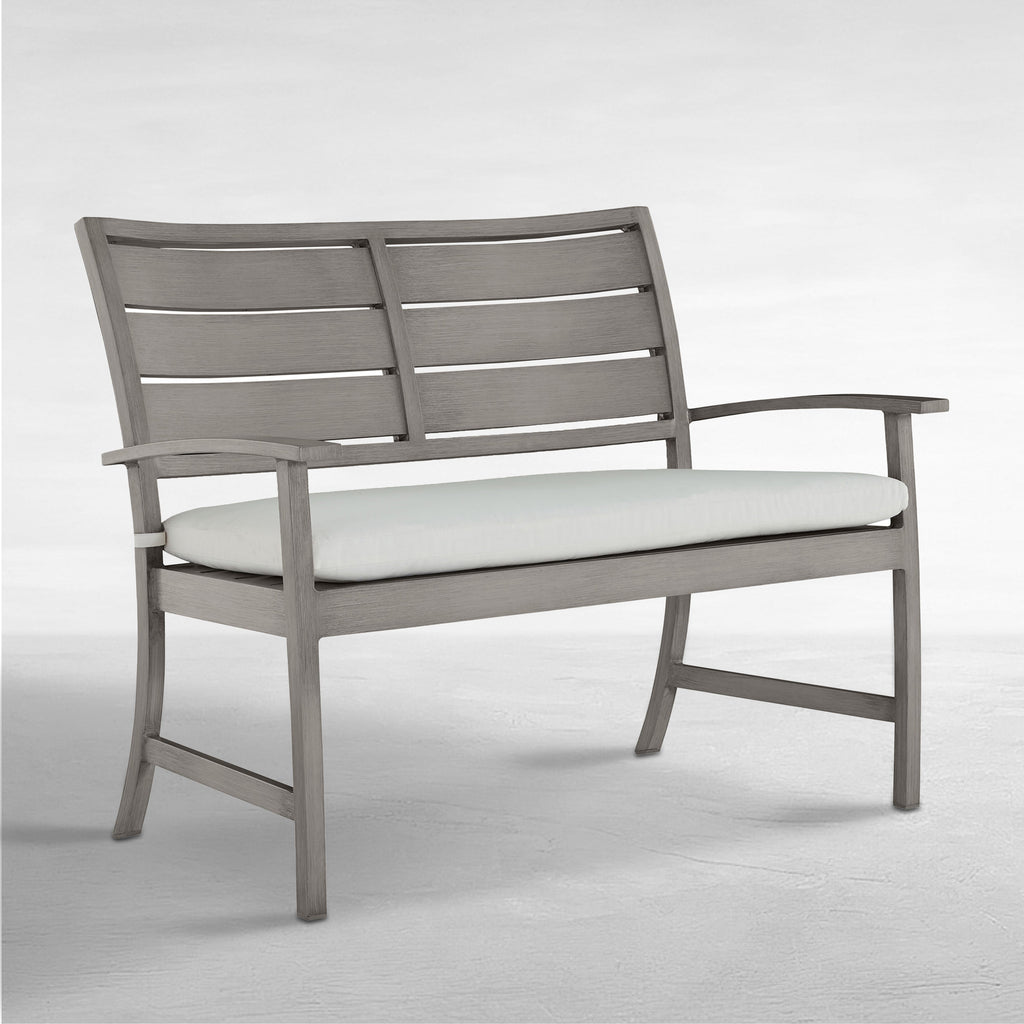 Charleston Aluminum Outdoor Bench