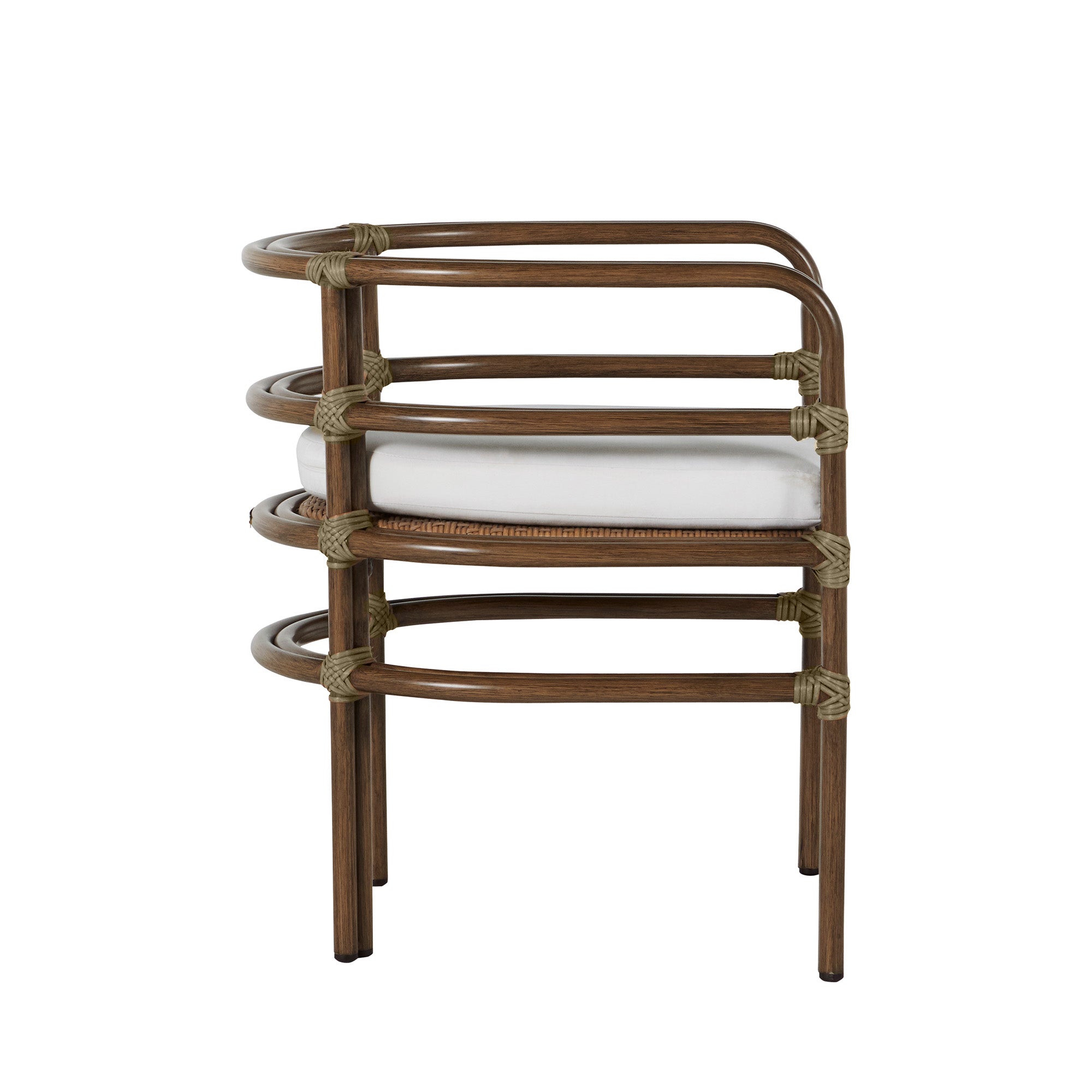 Malibu N-Dura Resin Wicker Outdoor Arm Chair