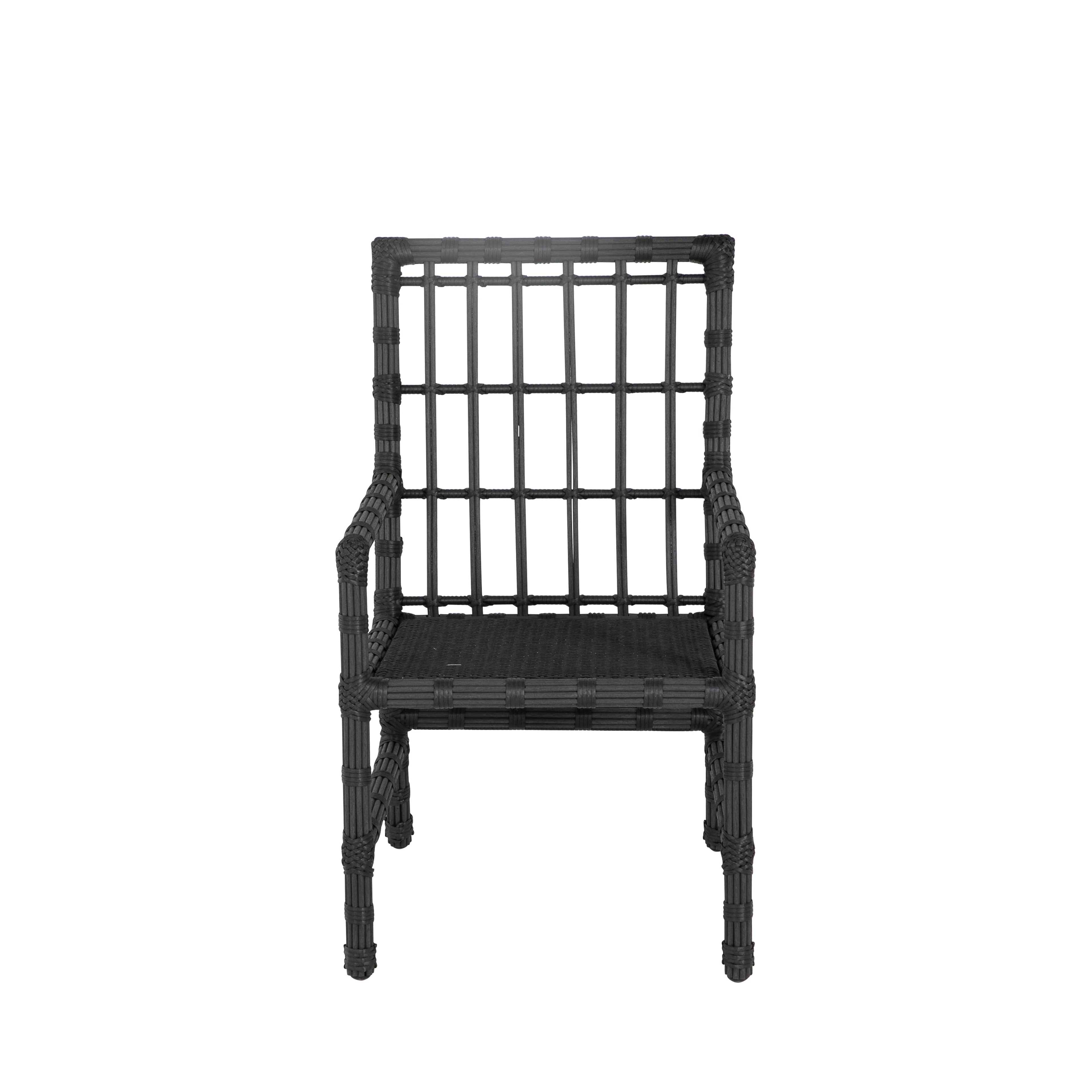 Newport Resin Wicker Woven Outdoor Arm Chair