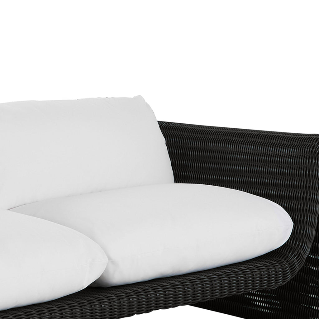 Como Resin Wicker Sofa