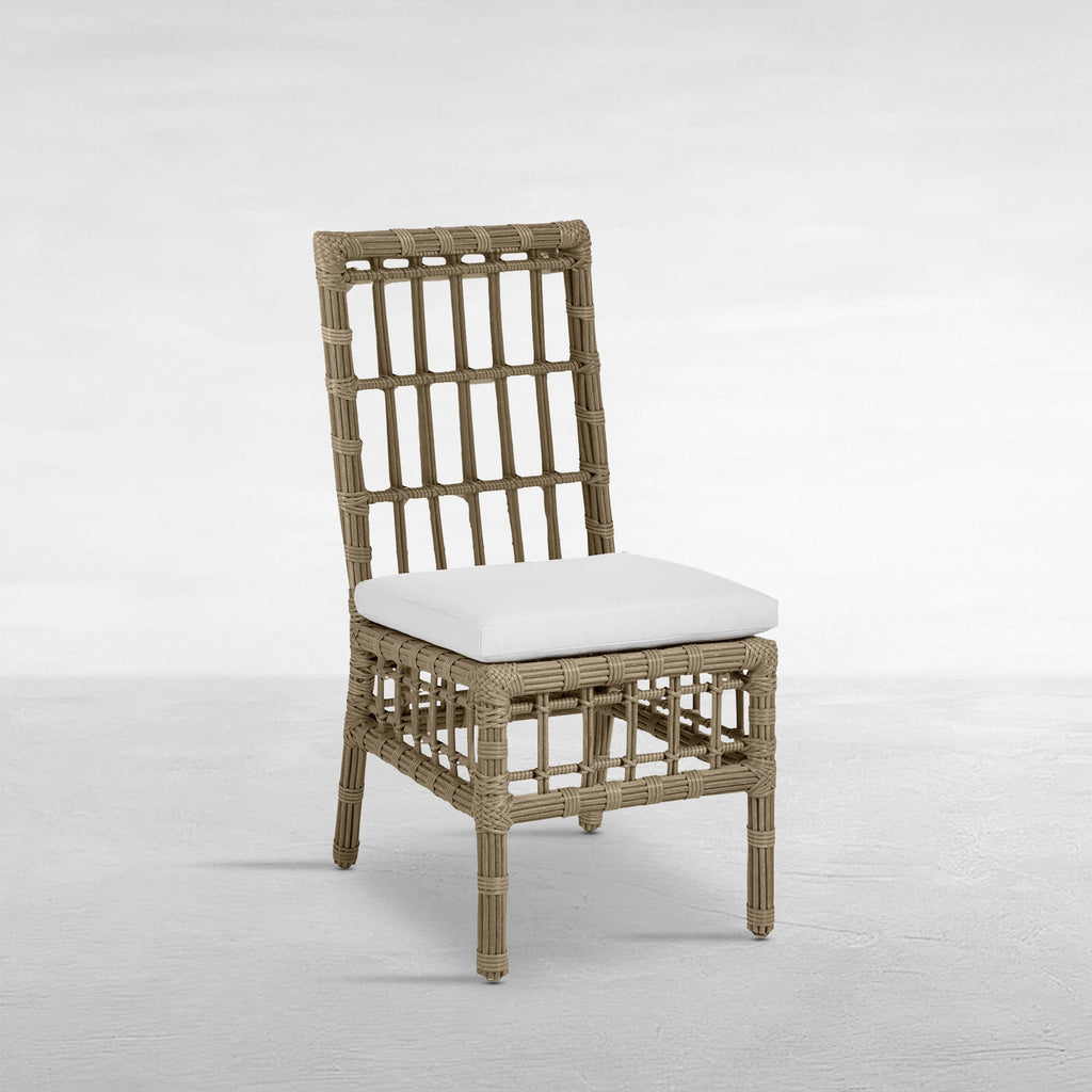 Newport Resin Wicker Woven Outdoor Side Chair