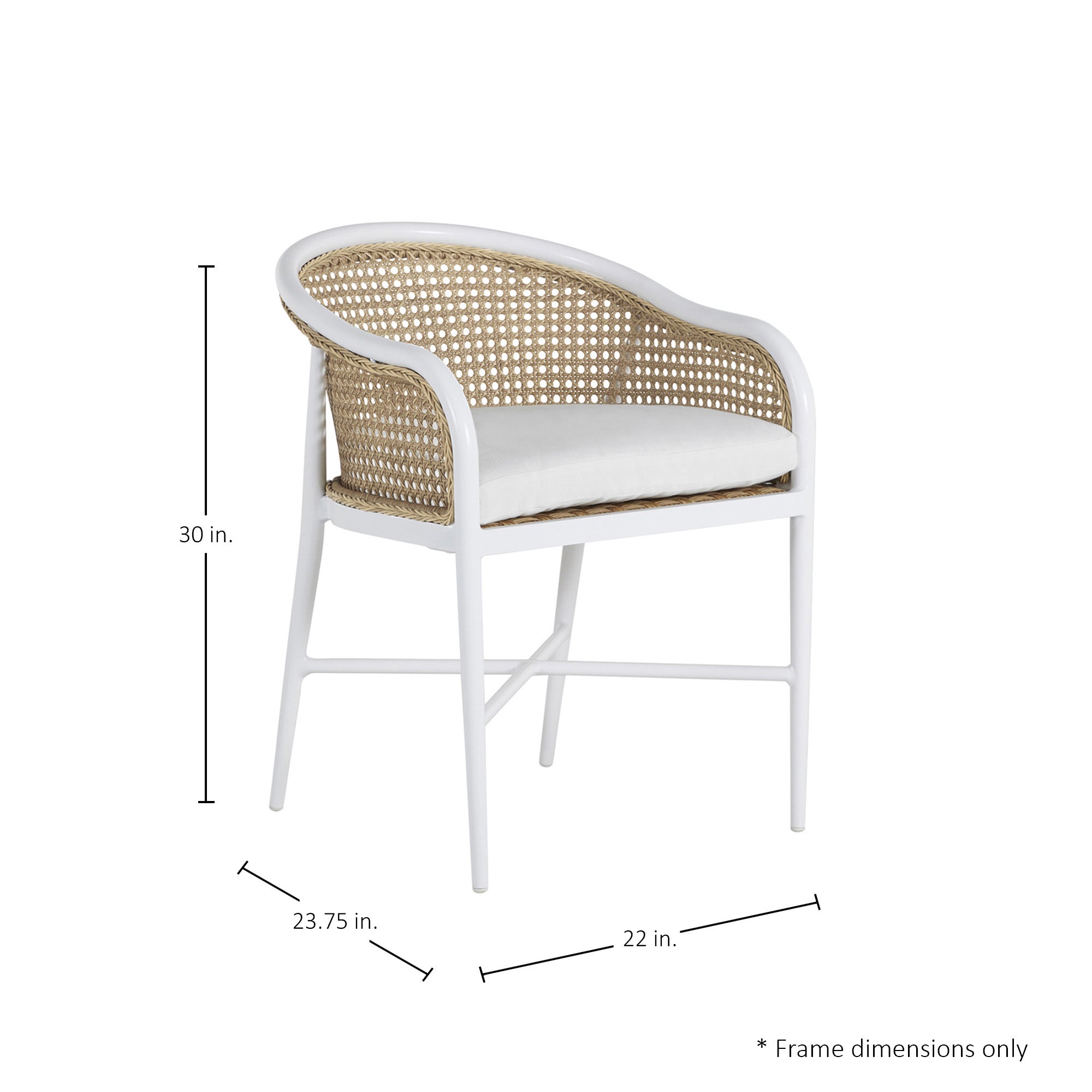 Havana N-Dura Resin Wicker Outdoor Arm Chair