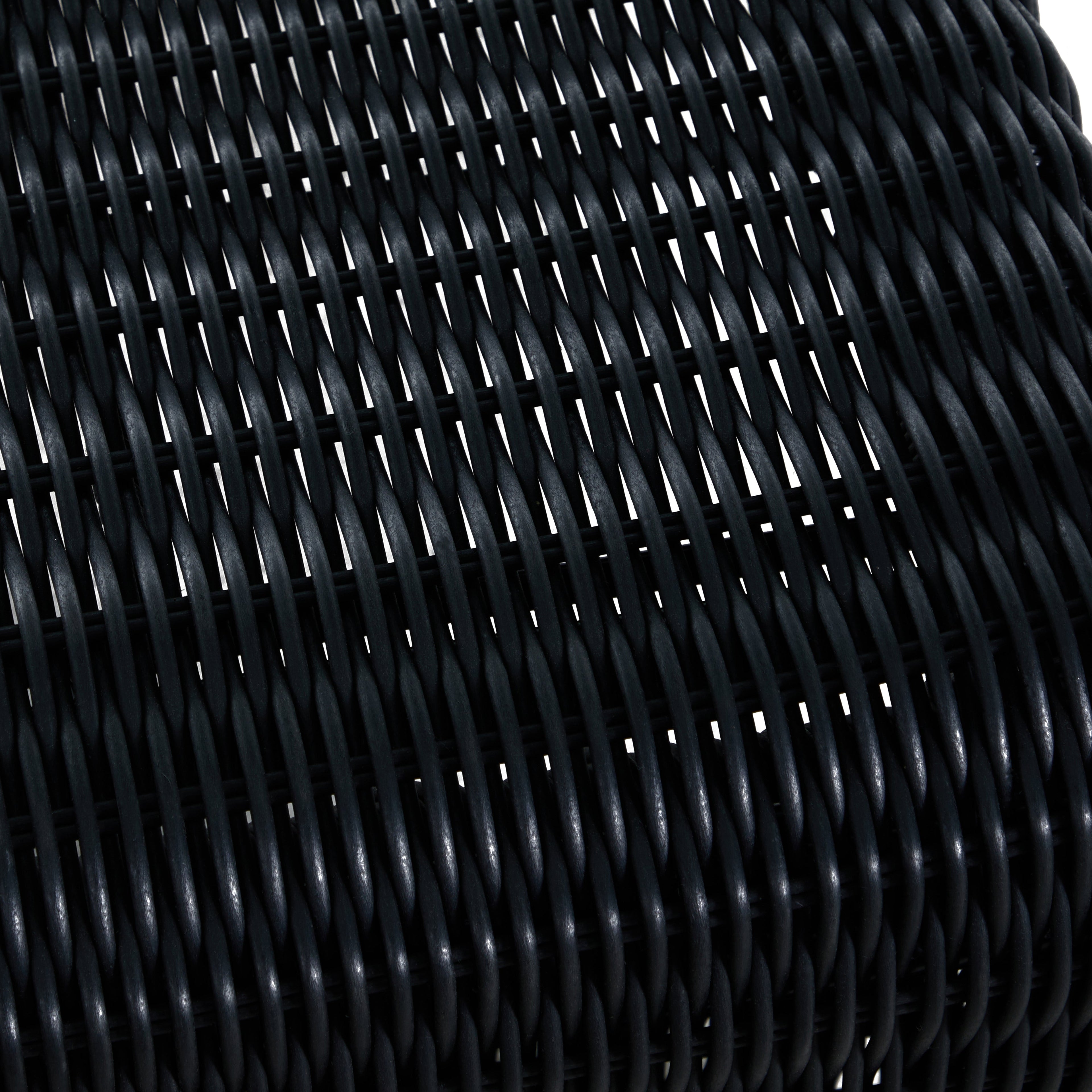 Como Resin Wicker Chaise