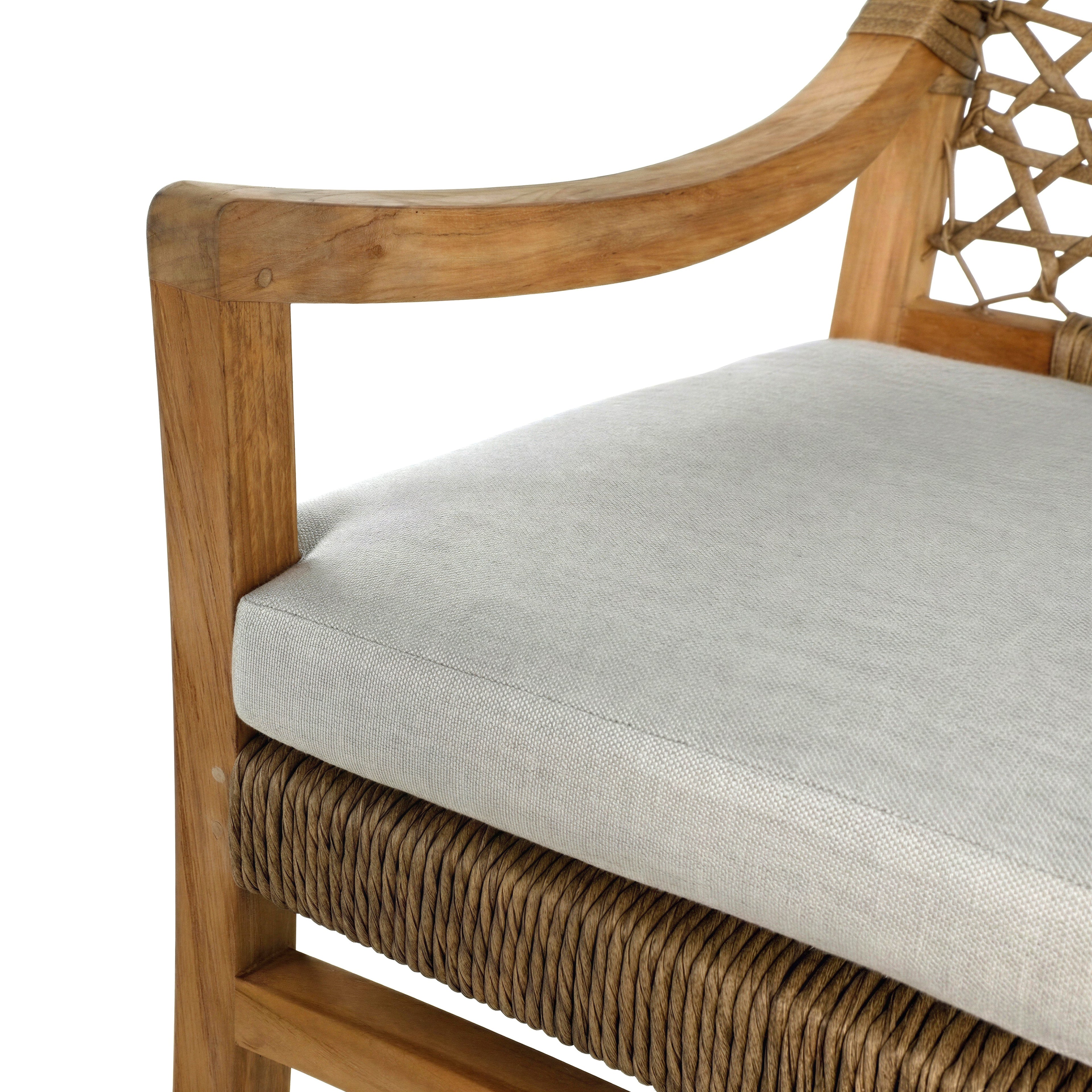 Aspen Teak Outdoor Dining Arm Chair