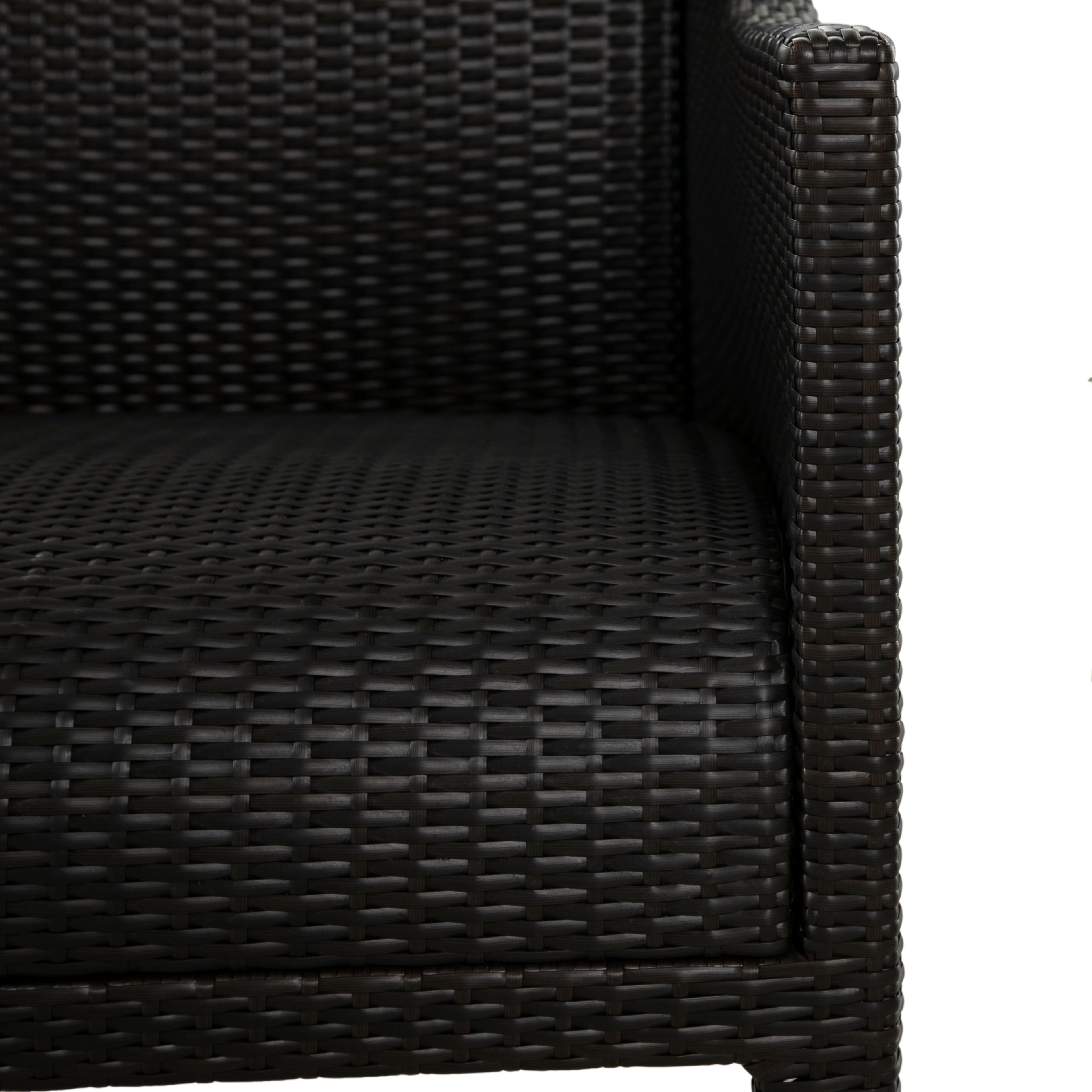 Athena Plus Wicker RAF Slipper Sectional Sofa