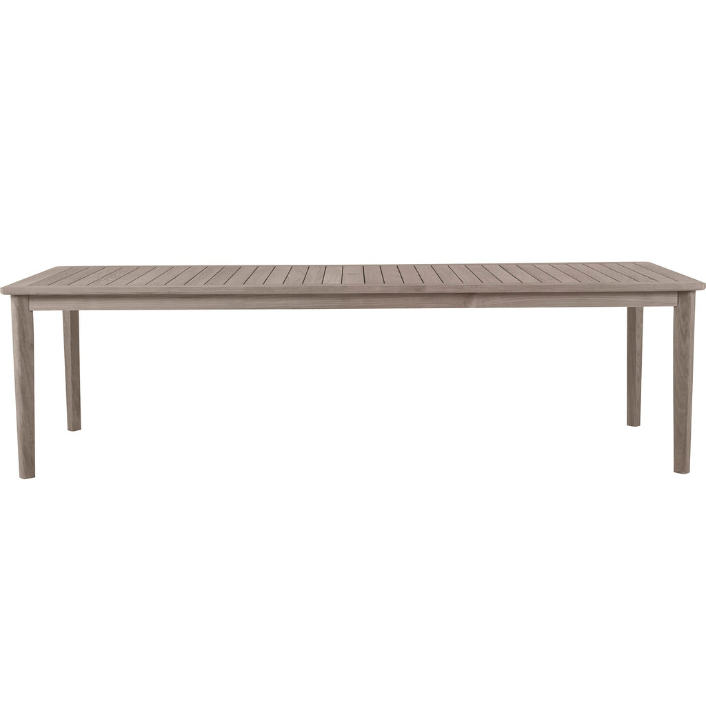 Woodlawn Rectangle Outdoor Slatted Dining Table