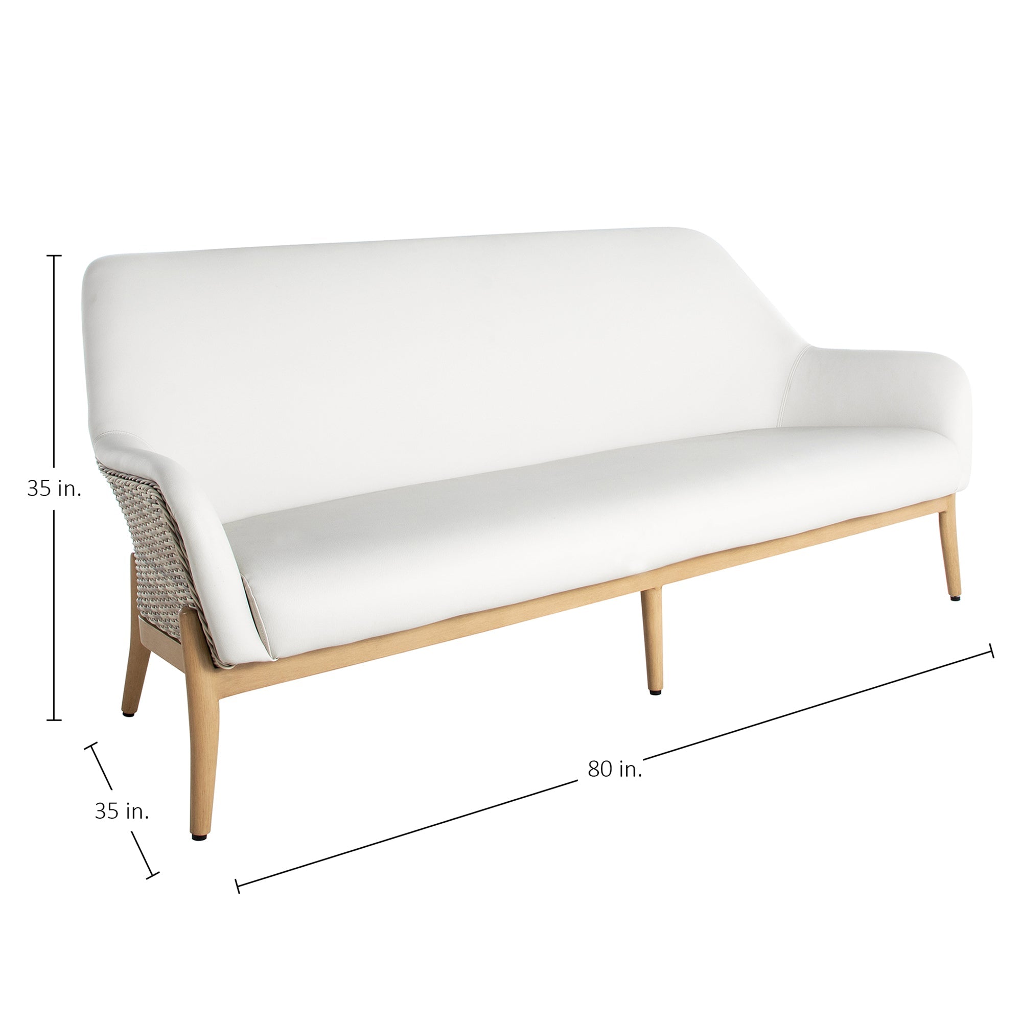 Palma Resin Wicker Outdoor Sofa