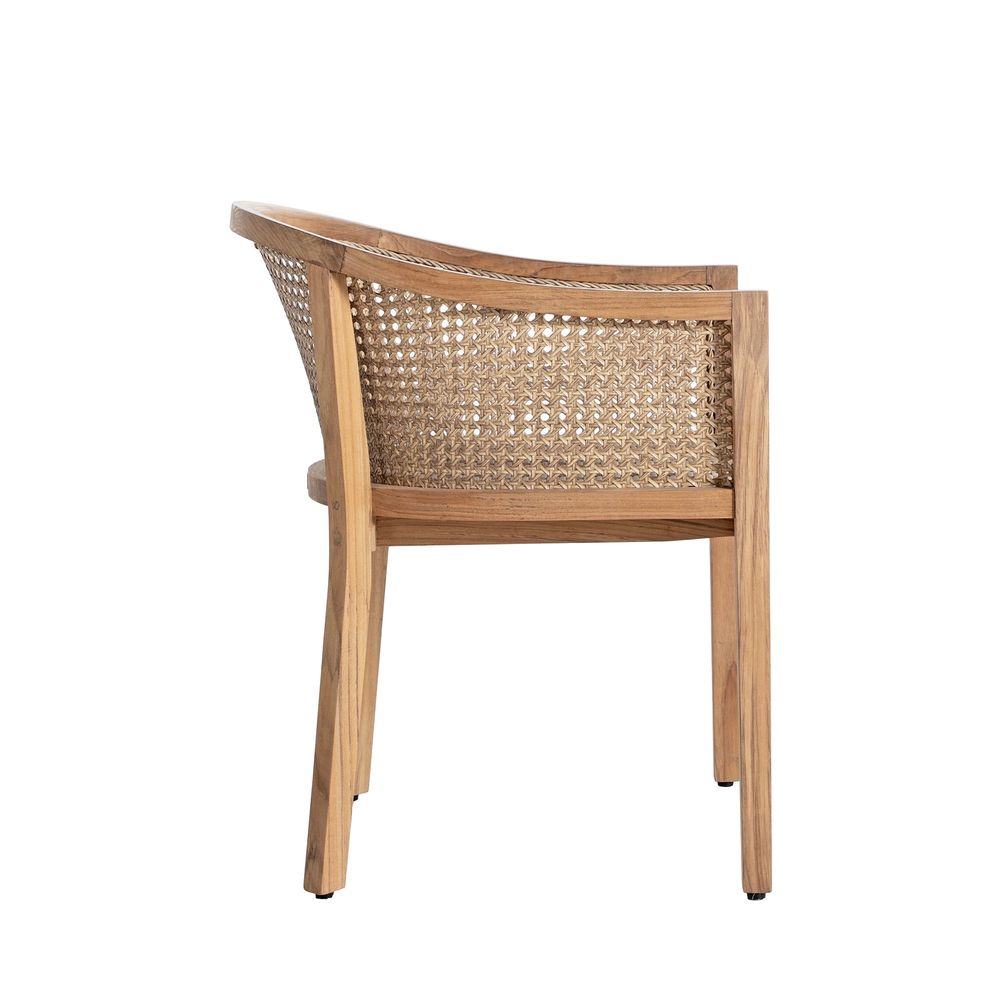 Playa N-Dura Ultra Wicker Outdoor Teak Arm Chair
