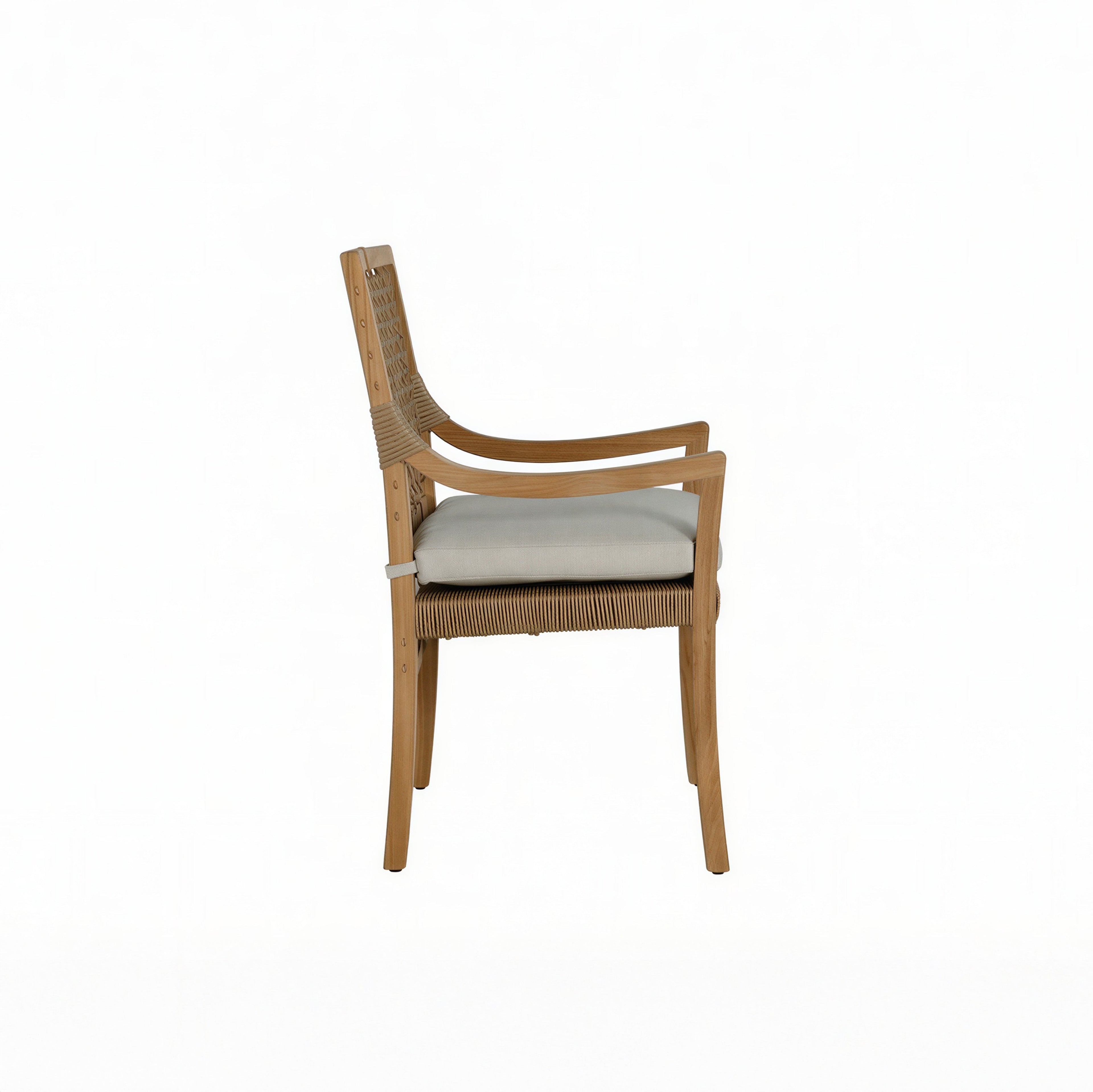 Aspen Teak Outdoor Dining Arm Chair