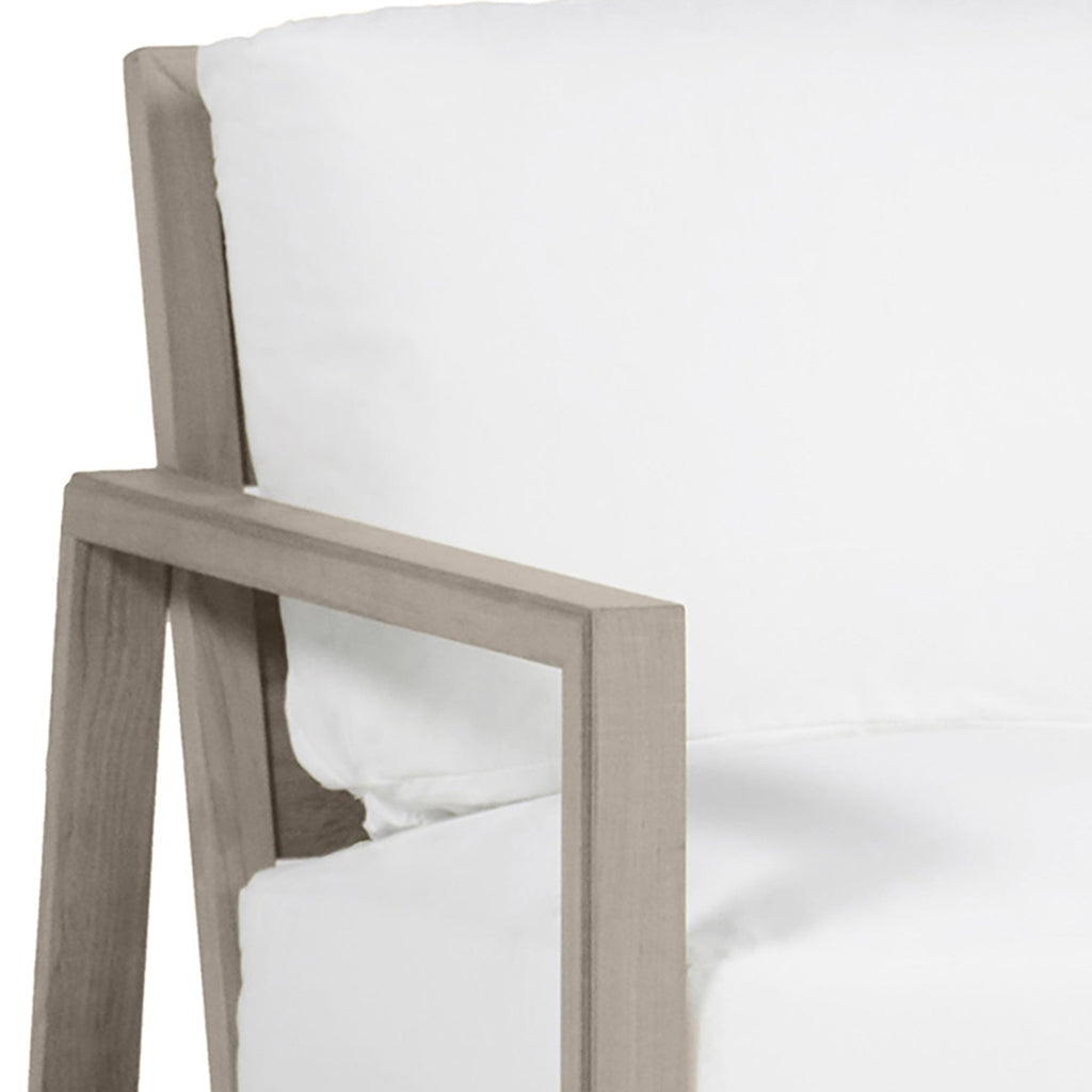 Avondale Teak Outdoor Lounge Chair