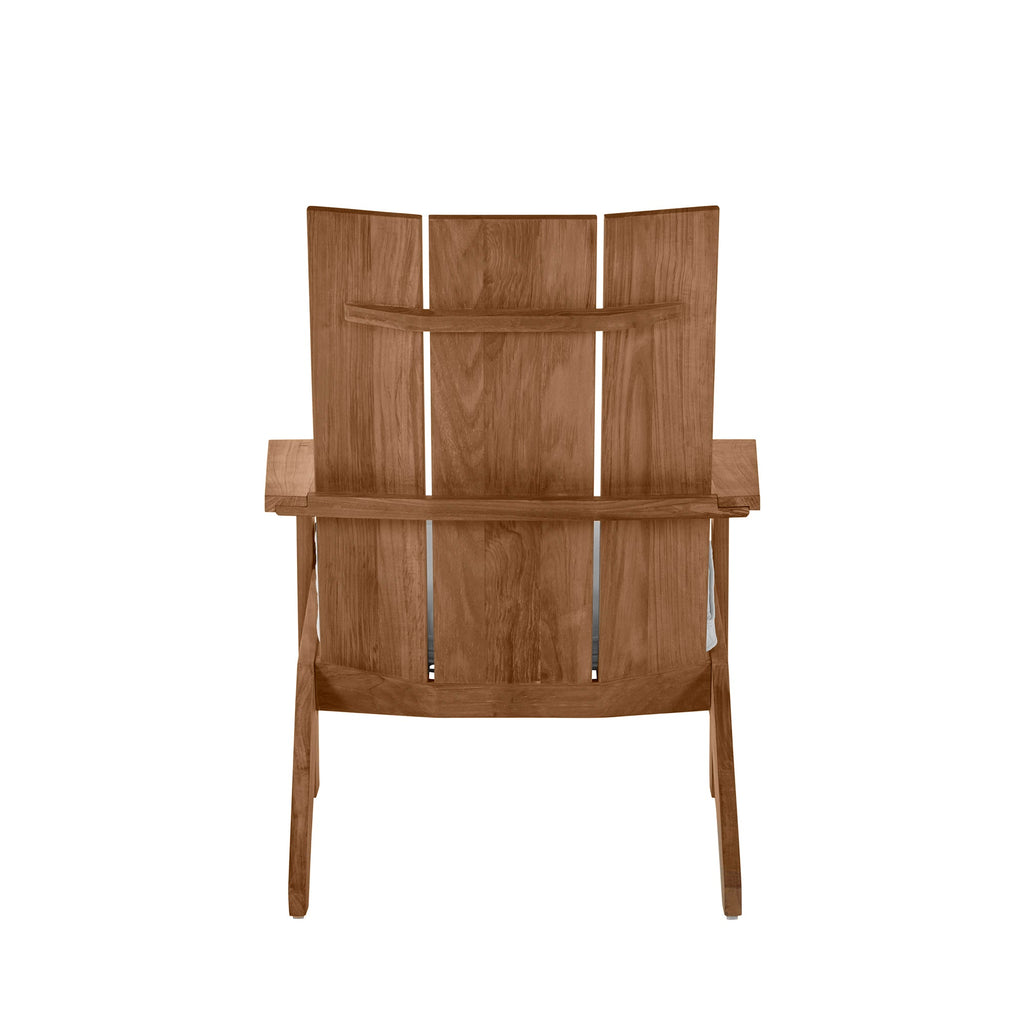 Ashland Teak Outdoor Adirondack Lounge Chair