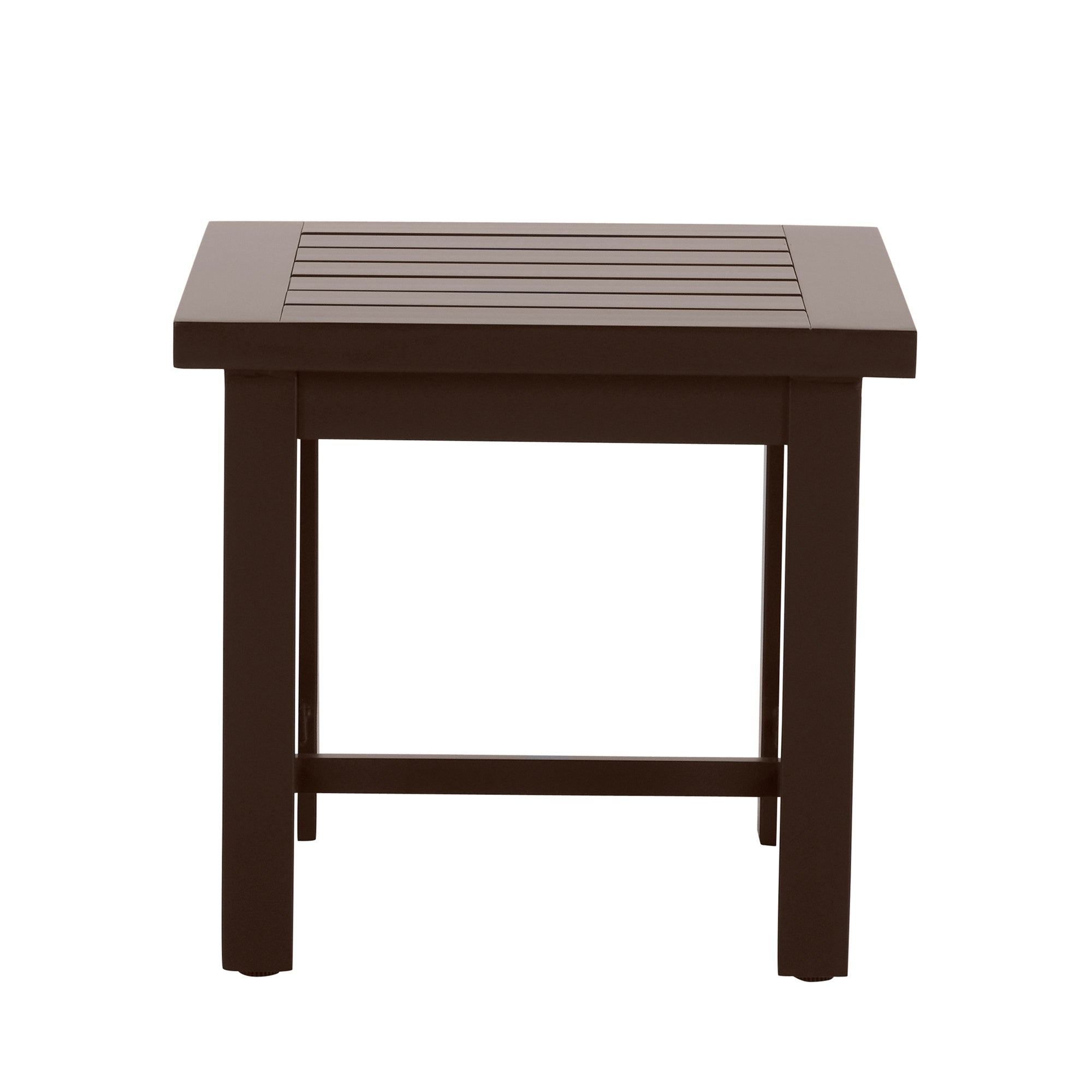 Club Aluminum 22.5" Square Outdoor End Table