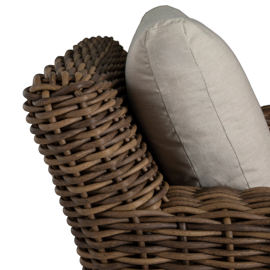 Montauk Resin Wicker Outdoor Swivel Lounge Chair