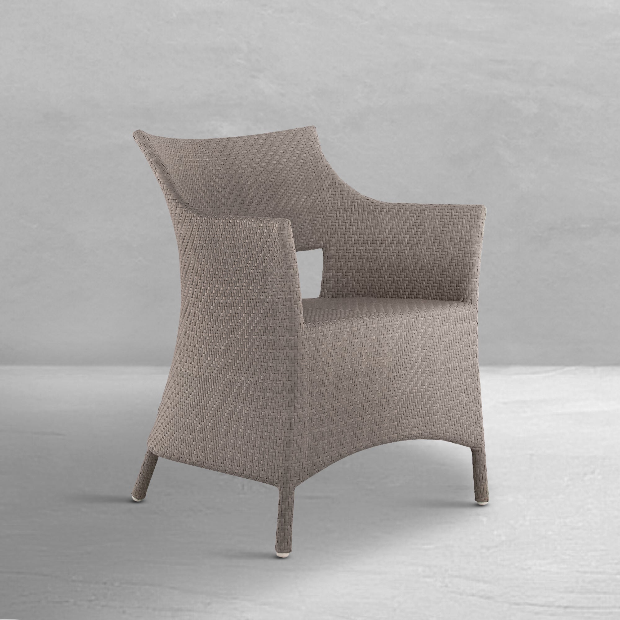 Bari N-Dura Resin Wicker Outdoor Arm Chair