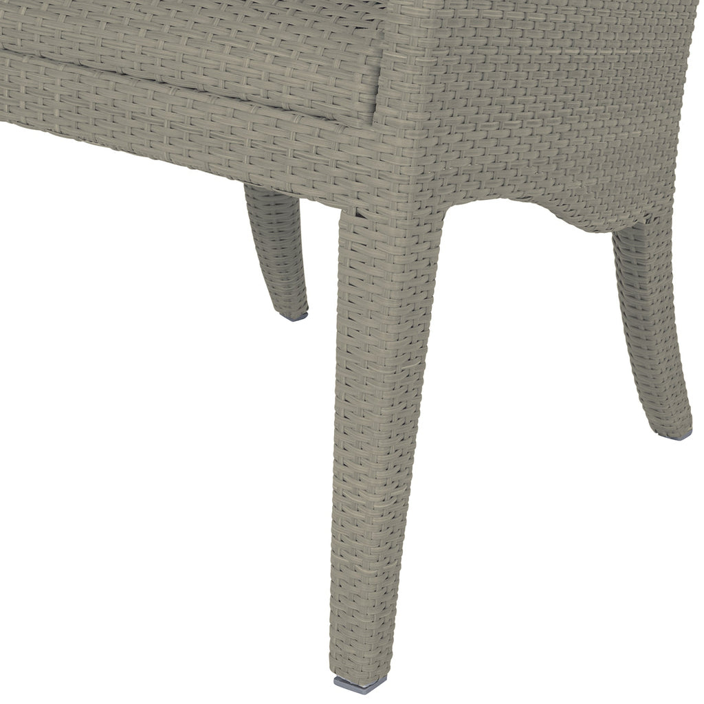 Athena Plus Woven Resin Wicker Outdoor Arm Chair