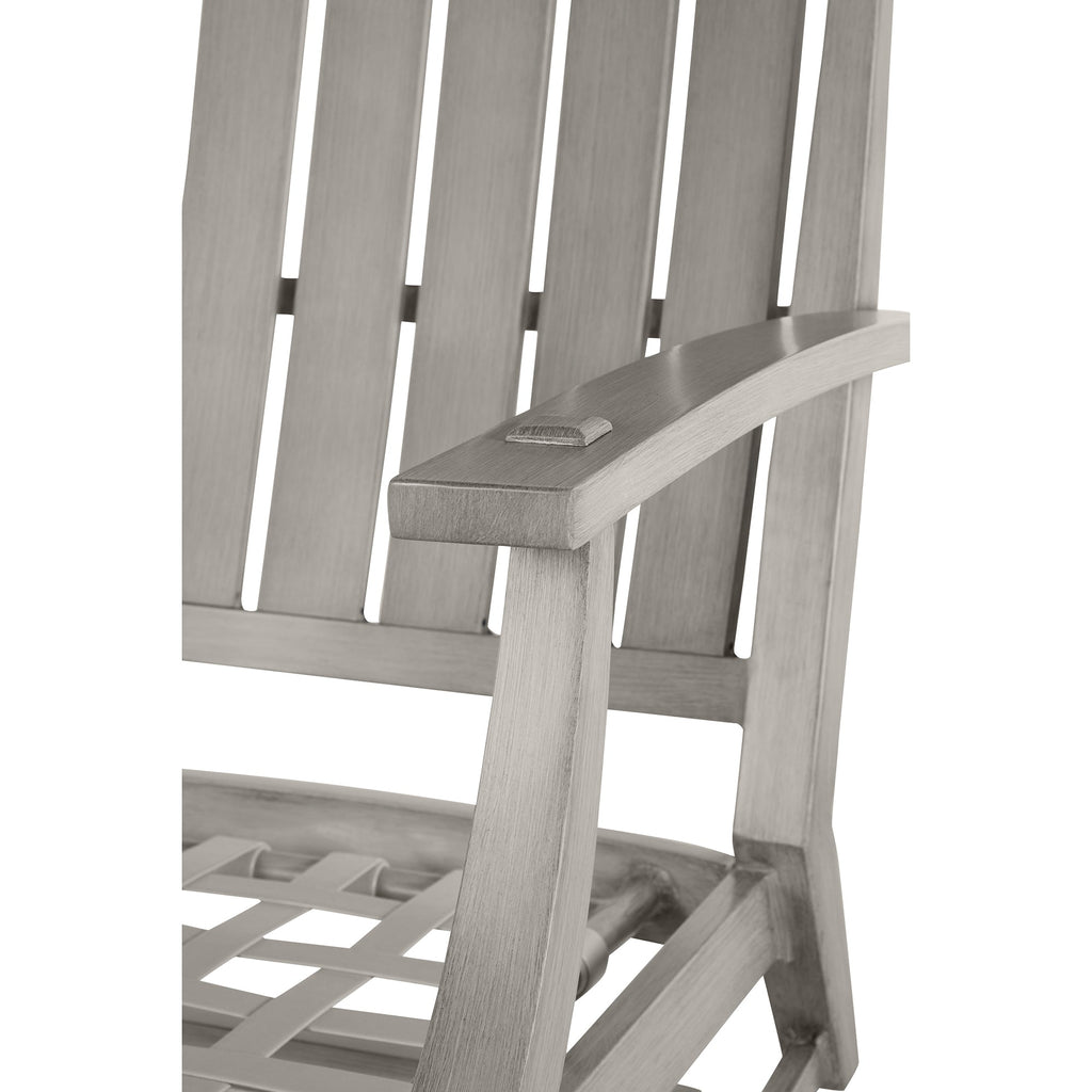 Croquet Cast Aluminum Spring Lounge Chair