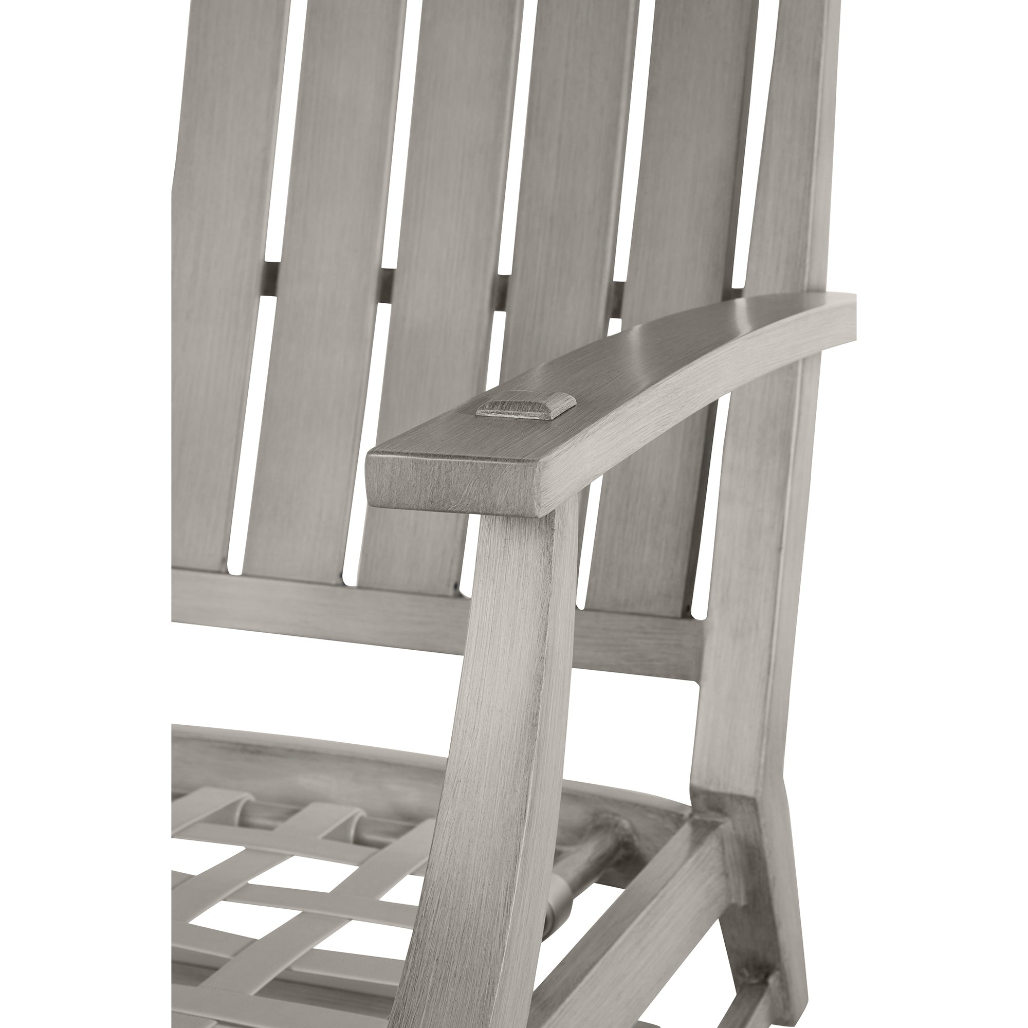Croquet Cast Aluminum Spring Lounge Chair