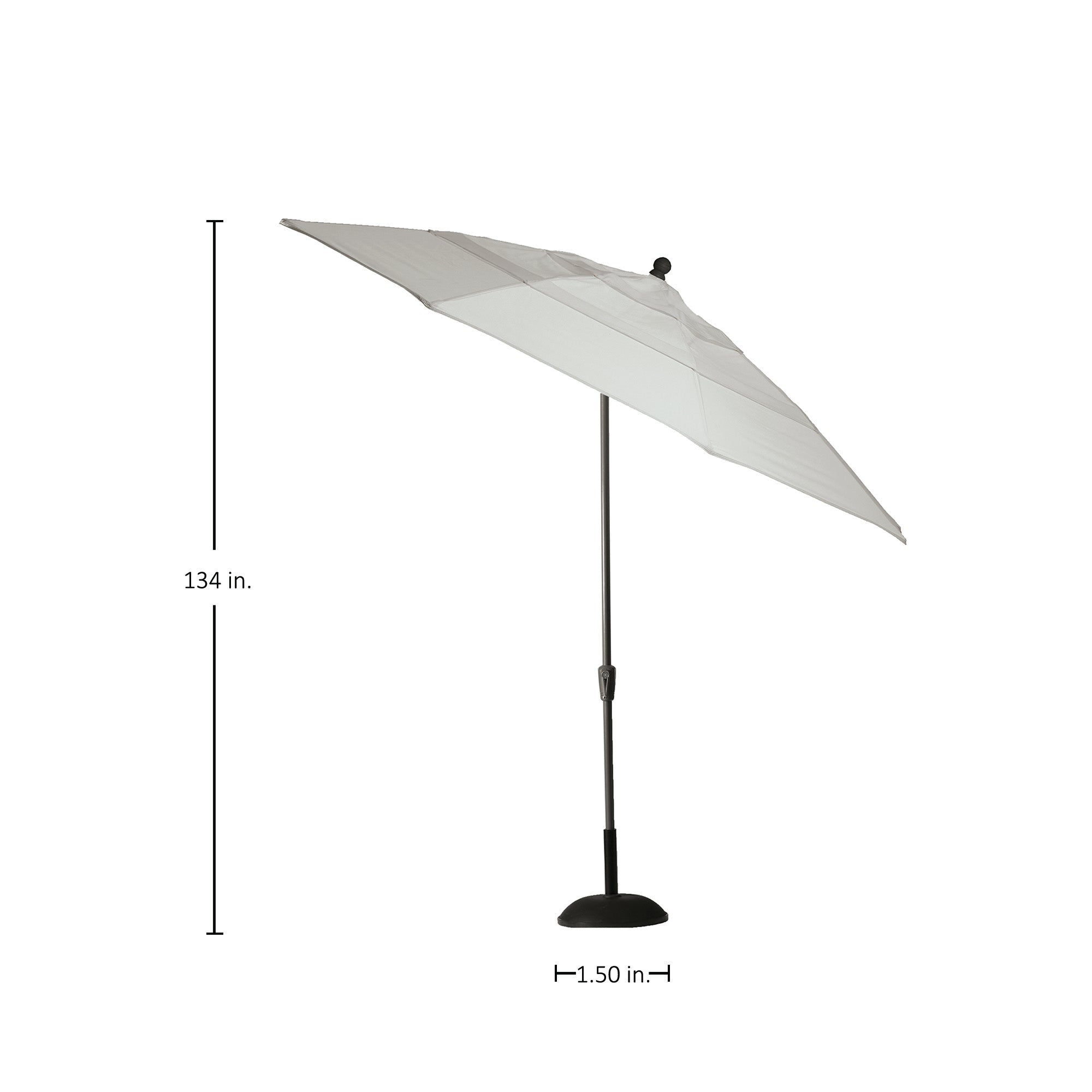 11' Crank Auto Tilt Umbrella