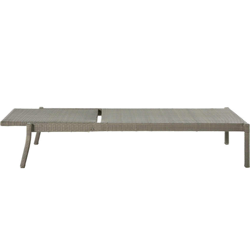 Nathan Wicker Outdoor Armless Chaise Lounge