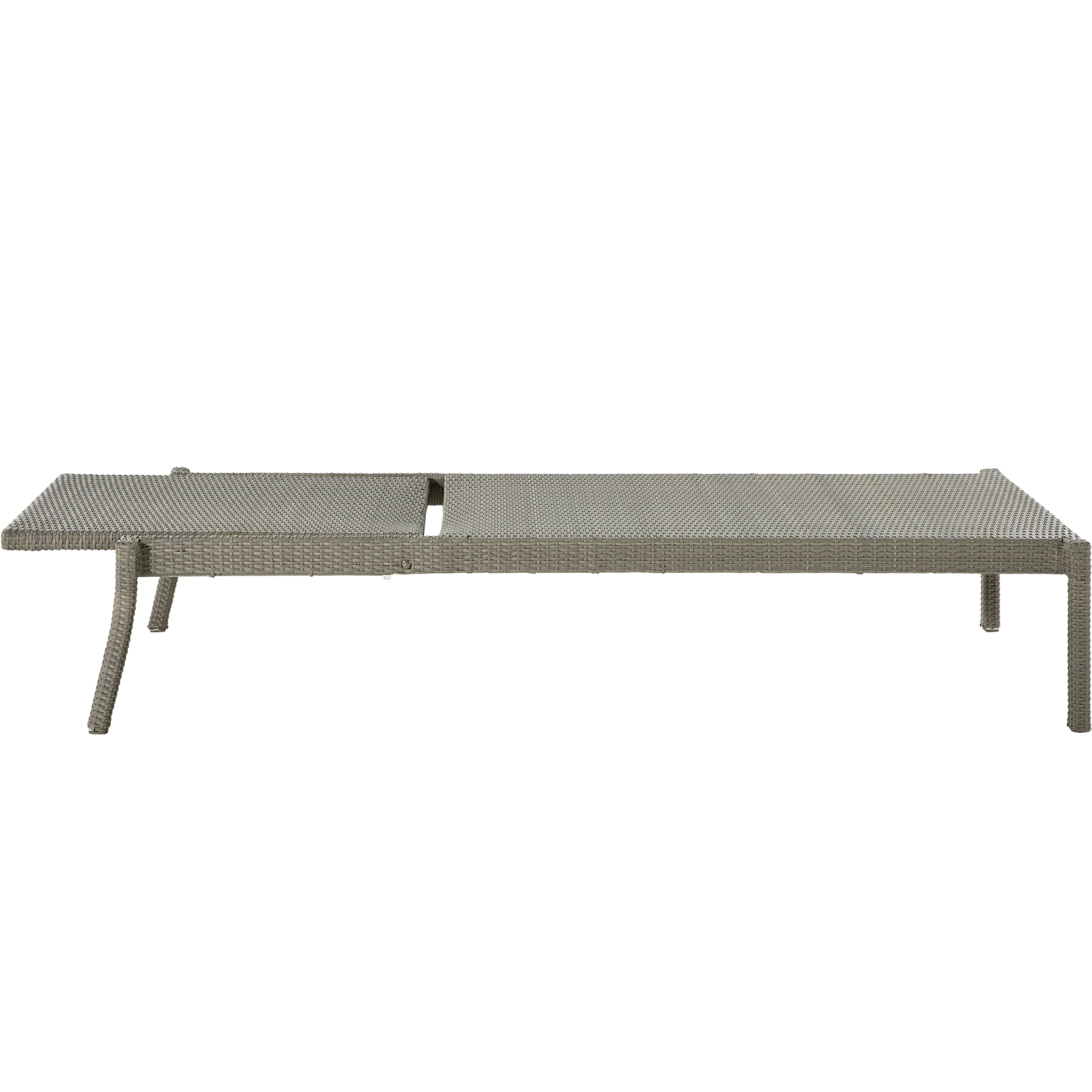 Nathan Wicker Outdoor Armless Chaise Lounge