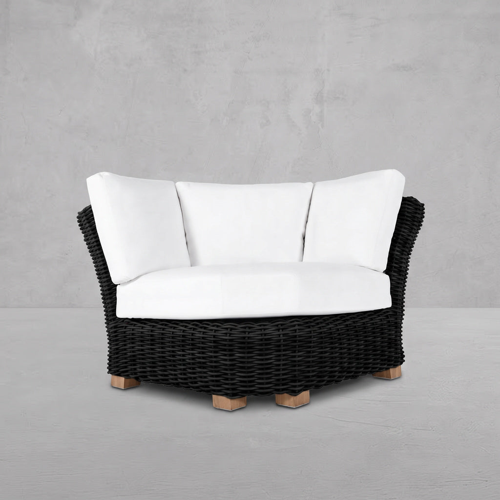 Montauk Resin Wicker Outdoor Corner Sectional Sofa