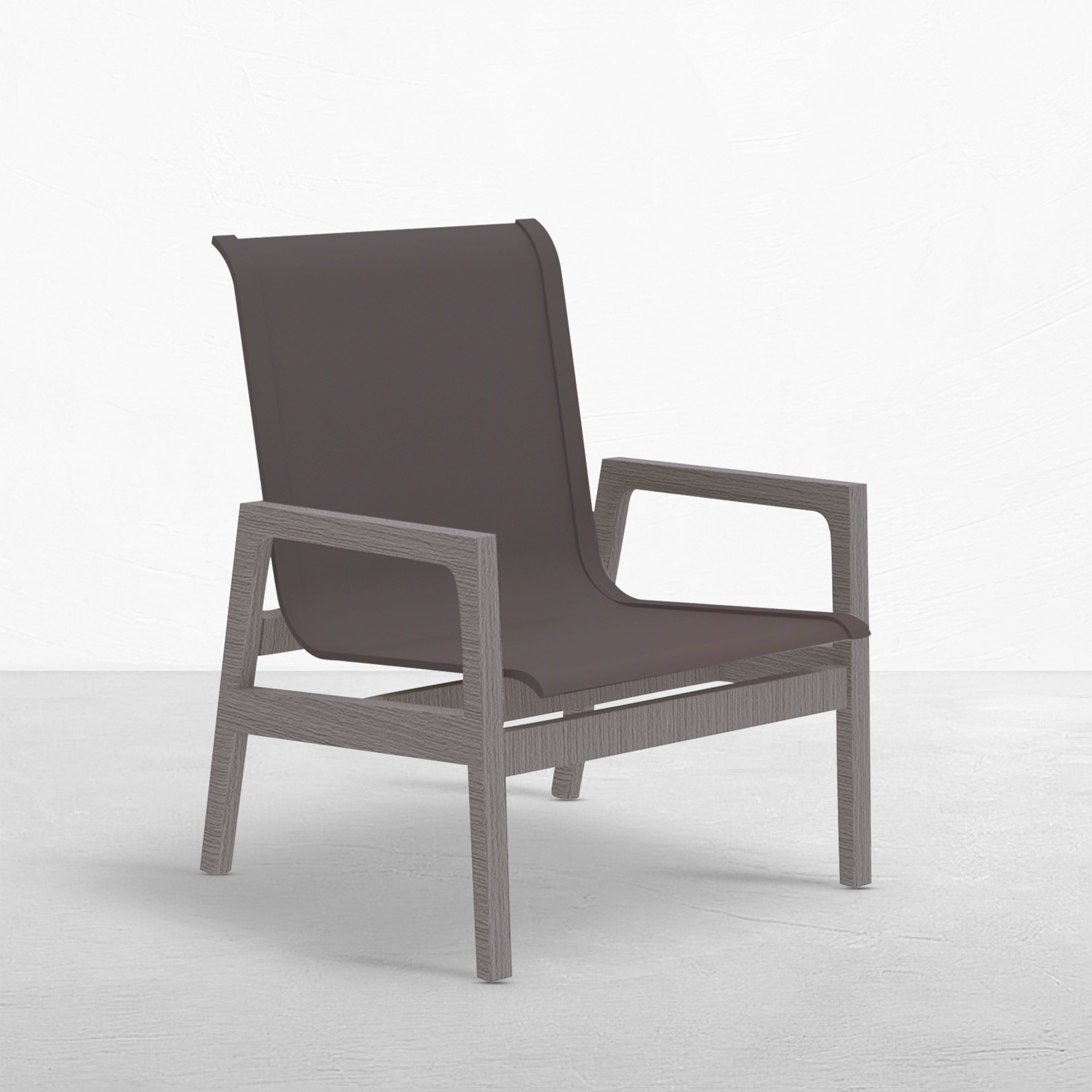 Seashore N-Dura Wood Outdoor Lounge Chair