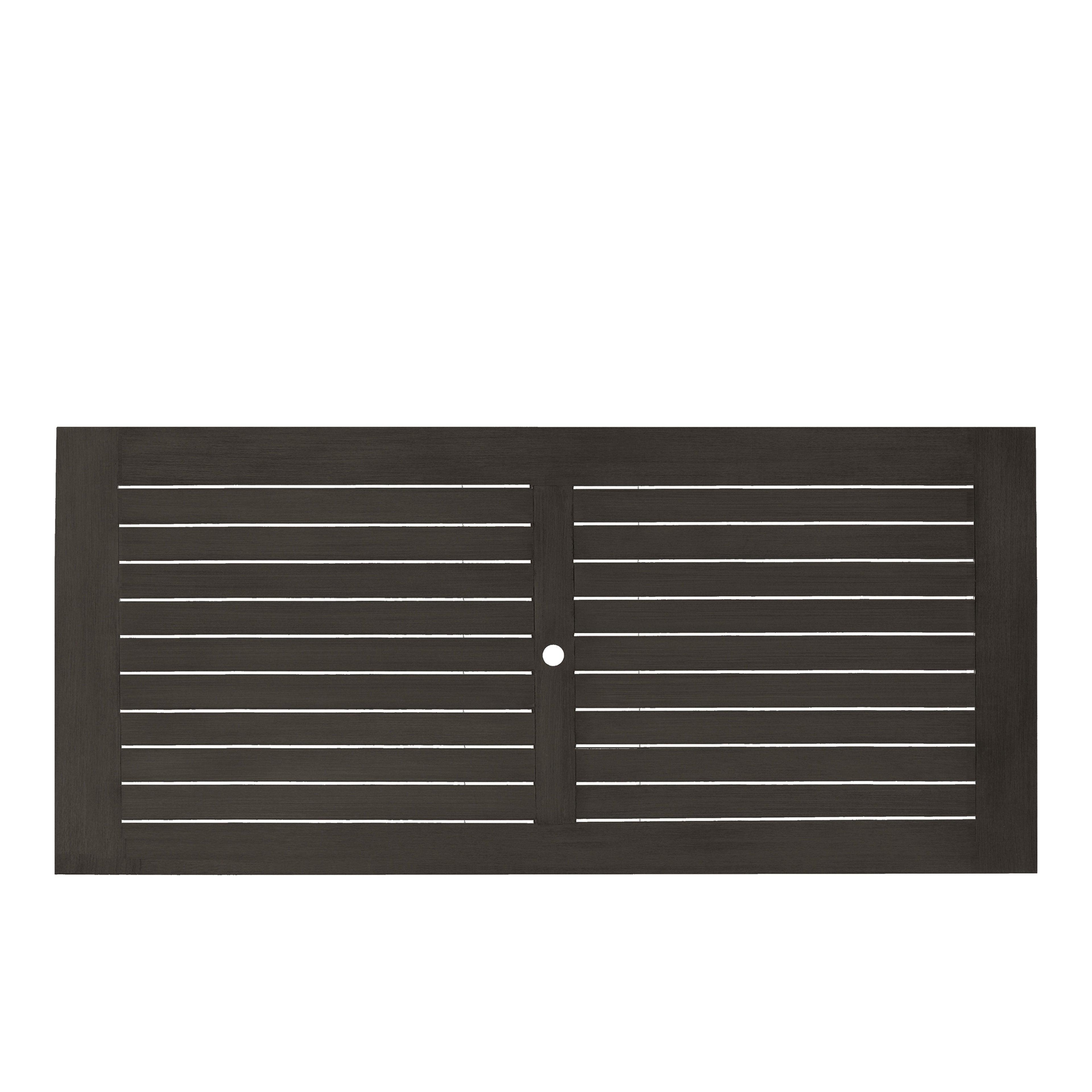 Club Rectangle Outdoor Slatted Dining Table
