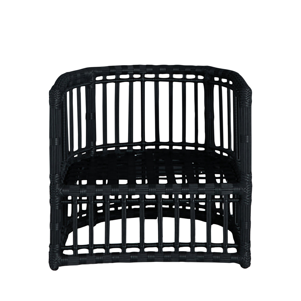 Newport Wicker Woven Outdoor Barrel Chair