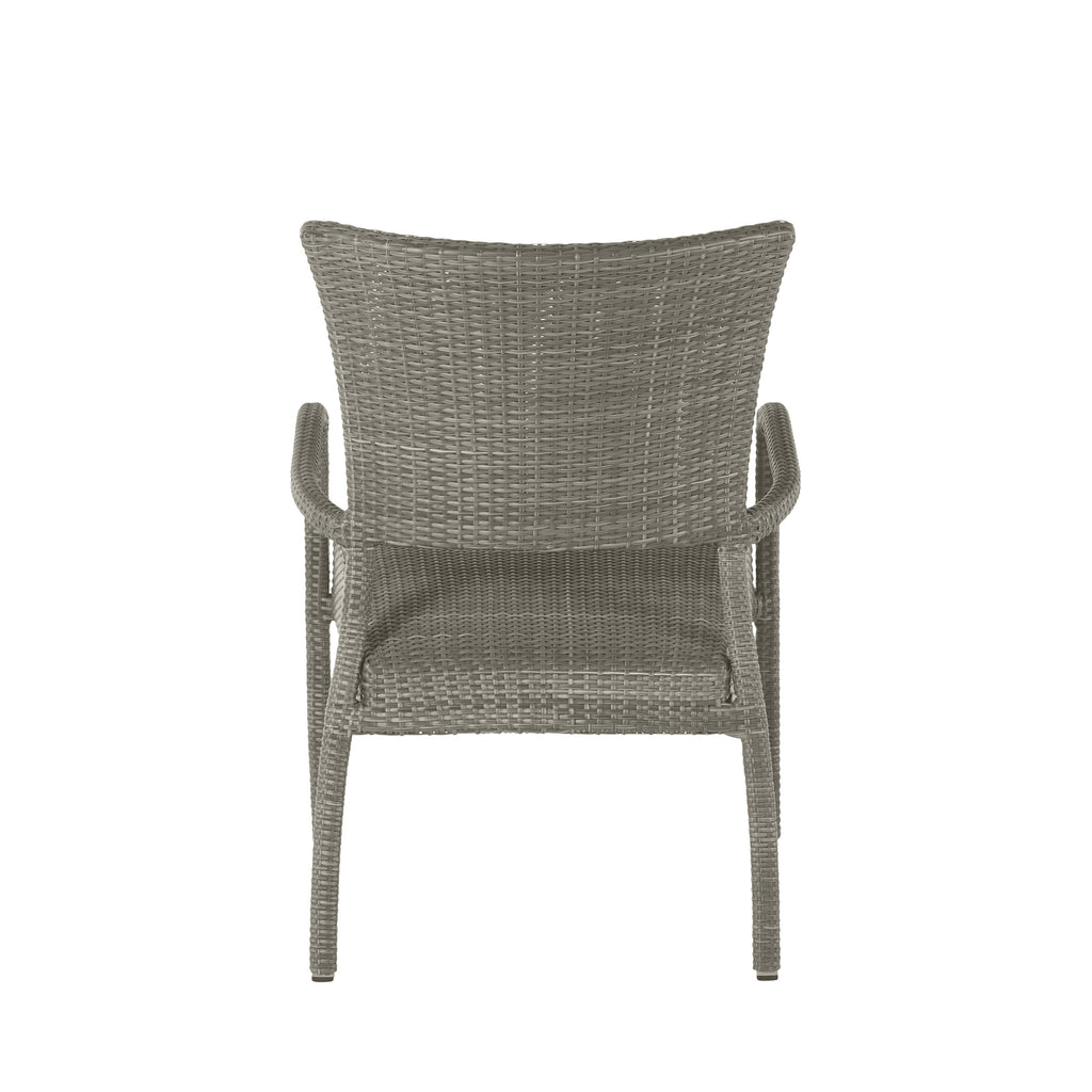 Skye Woven Resin Wicker Outdoor Arm Chair