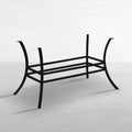 Cort Rectangle Outdoor Pedestal Table Base