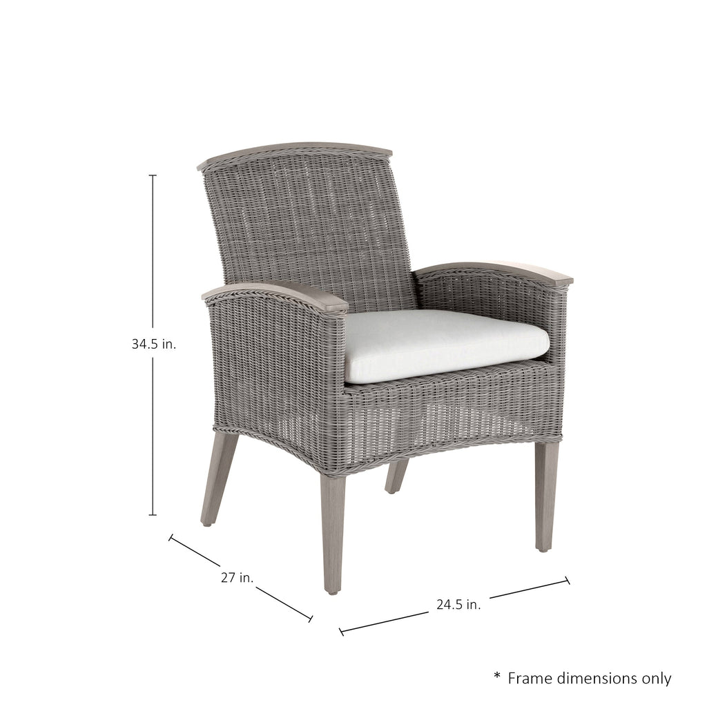 Astoria N-Dura Resin Wicker Outdoor Arm Chair