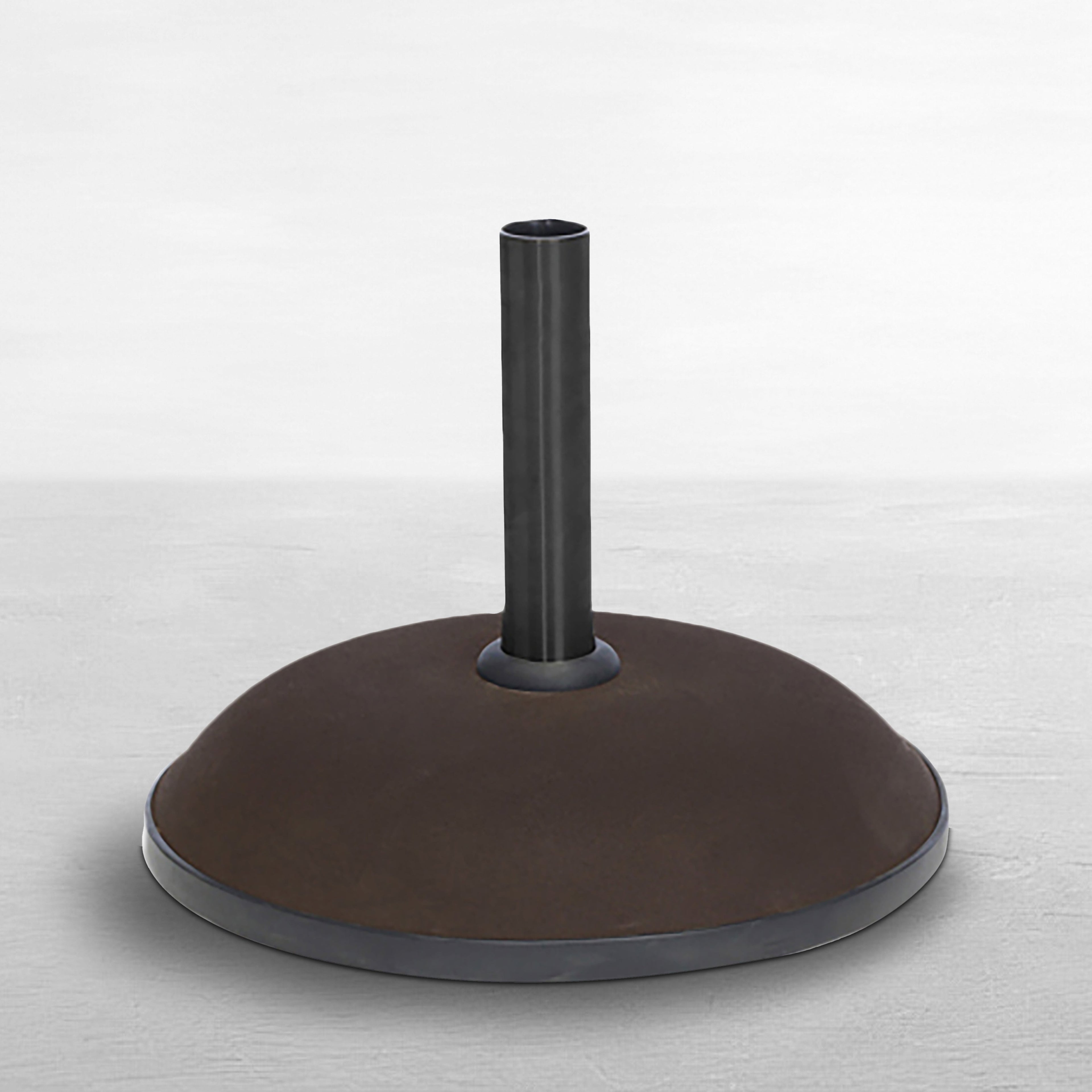Stained Concrete Umbrella Base (78 Lbs)