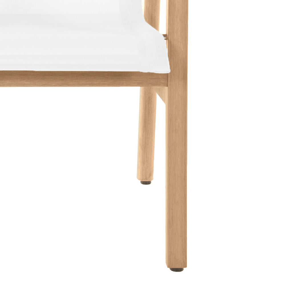 Seashore N-Dura Wood Outdoor Arm Chair